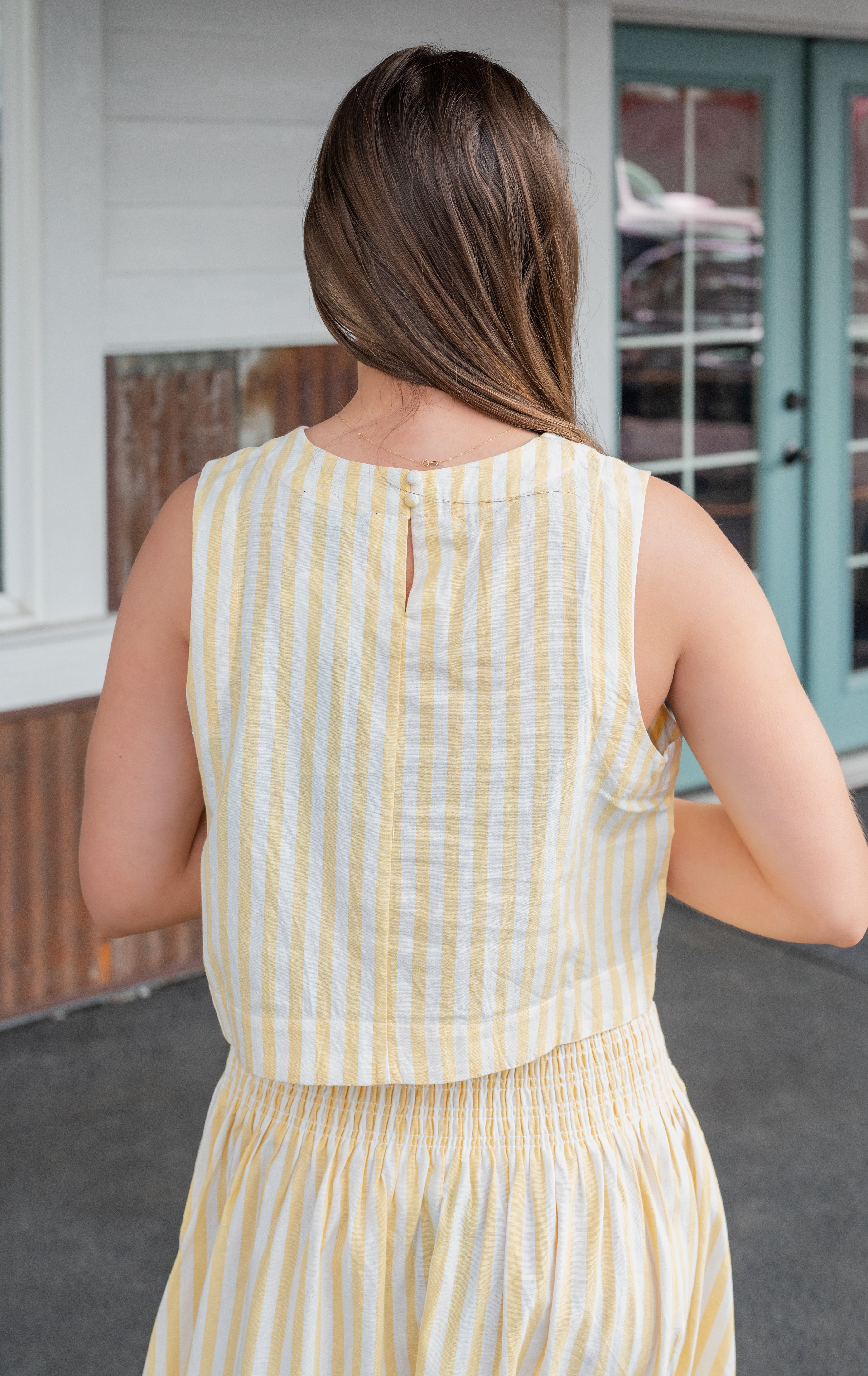 SCARLETT STRIPE TOP