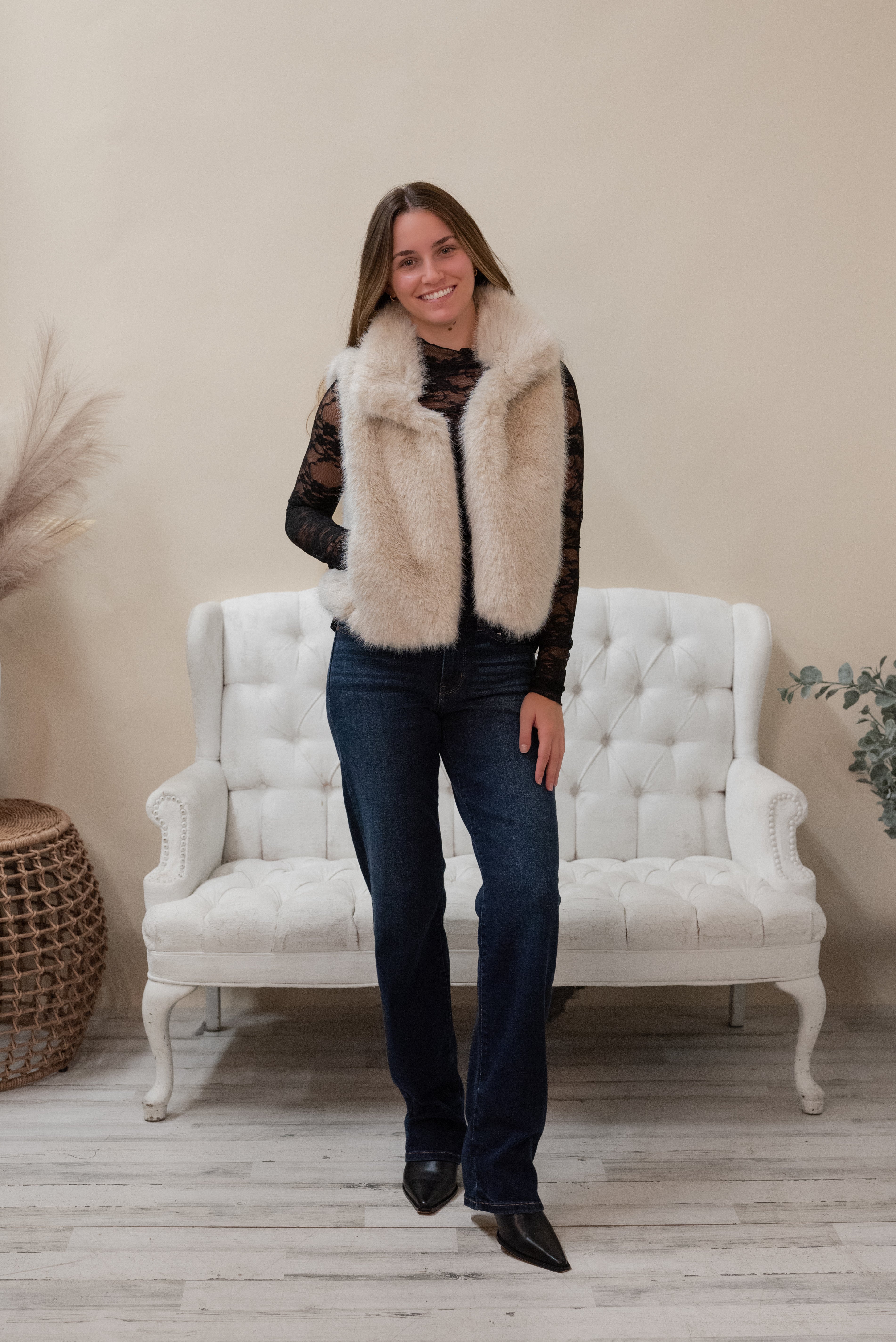KATHERINE FUR VEST
