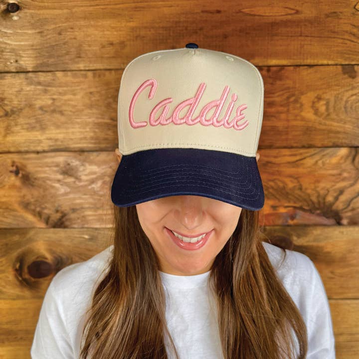 Caddie Puff Embroidered Trucker Hat