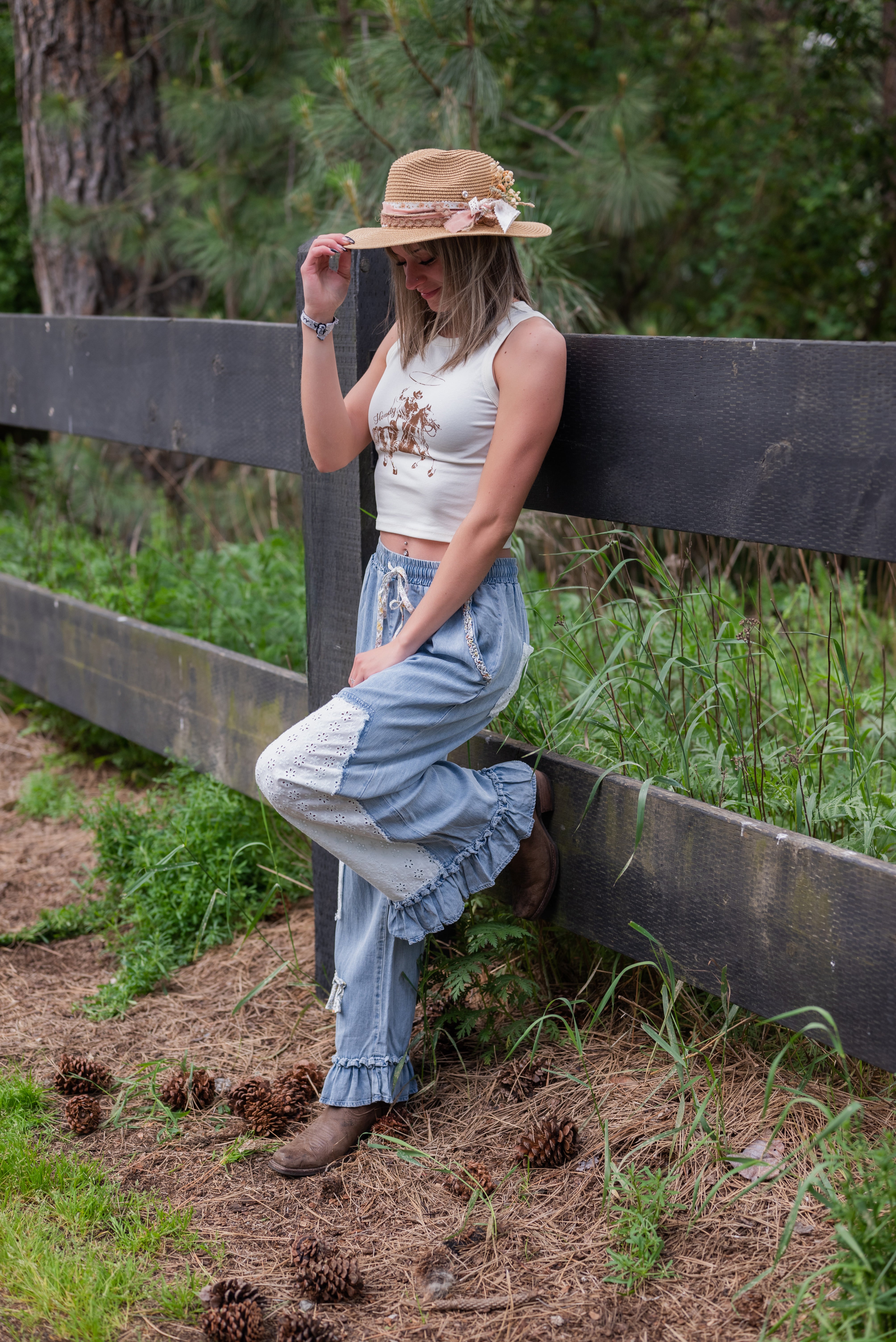KRISTINE TENCEL BOTTOMS