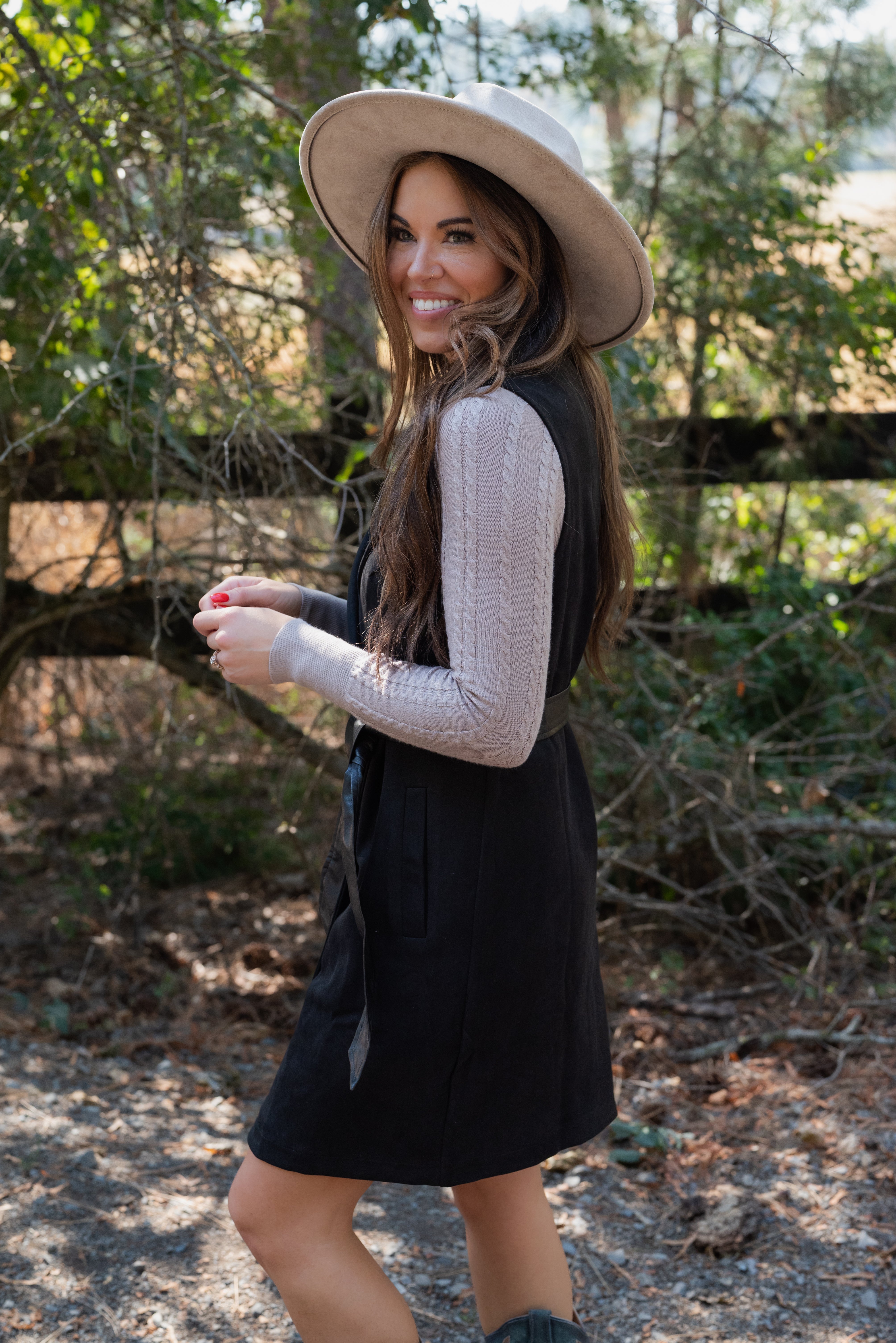 NOELLE LONGLINE VEST/DRESS