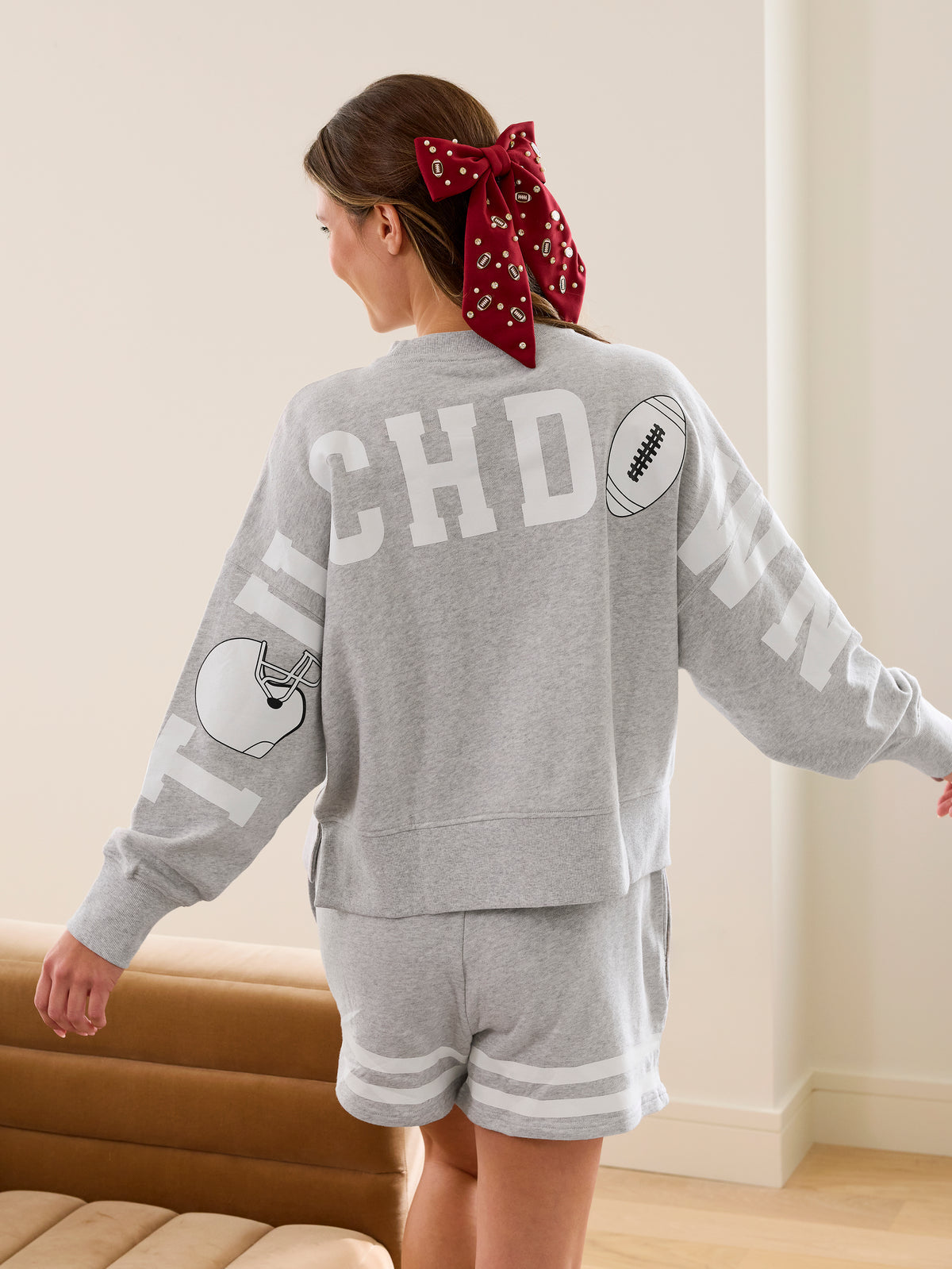 "Touchdown" Relaxed Sweatshirt