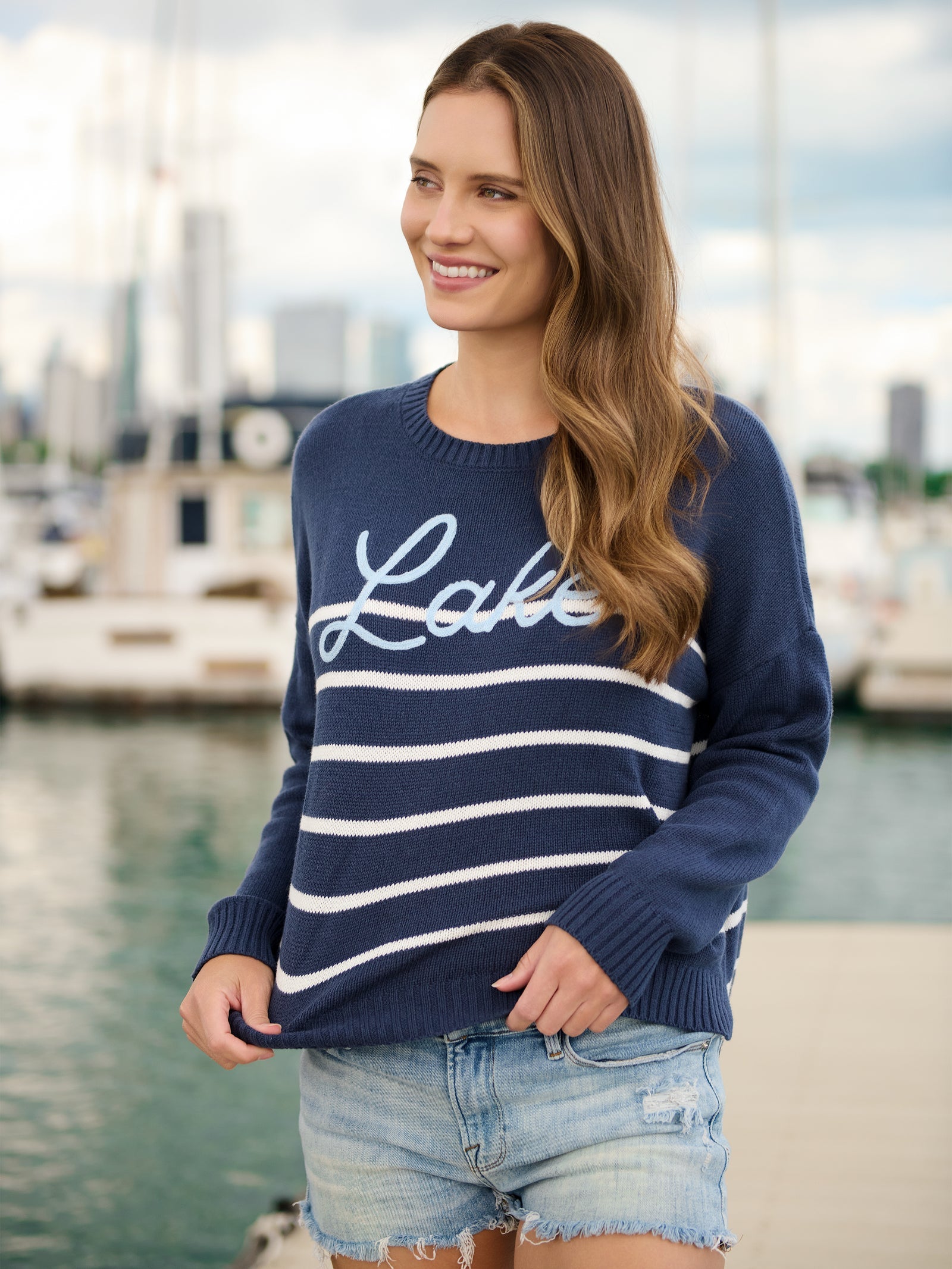 "Lake" Relaxed Fit Sweater