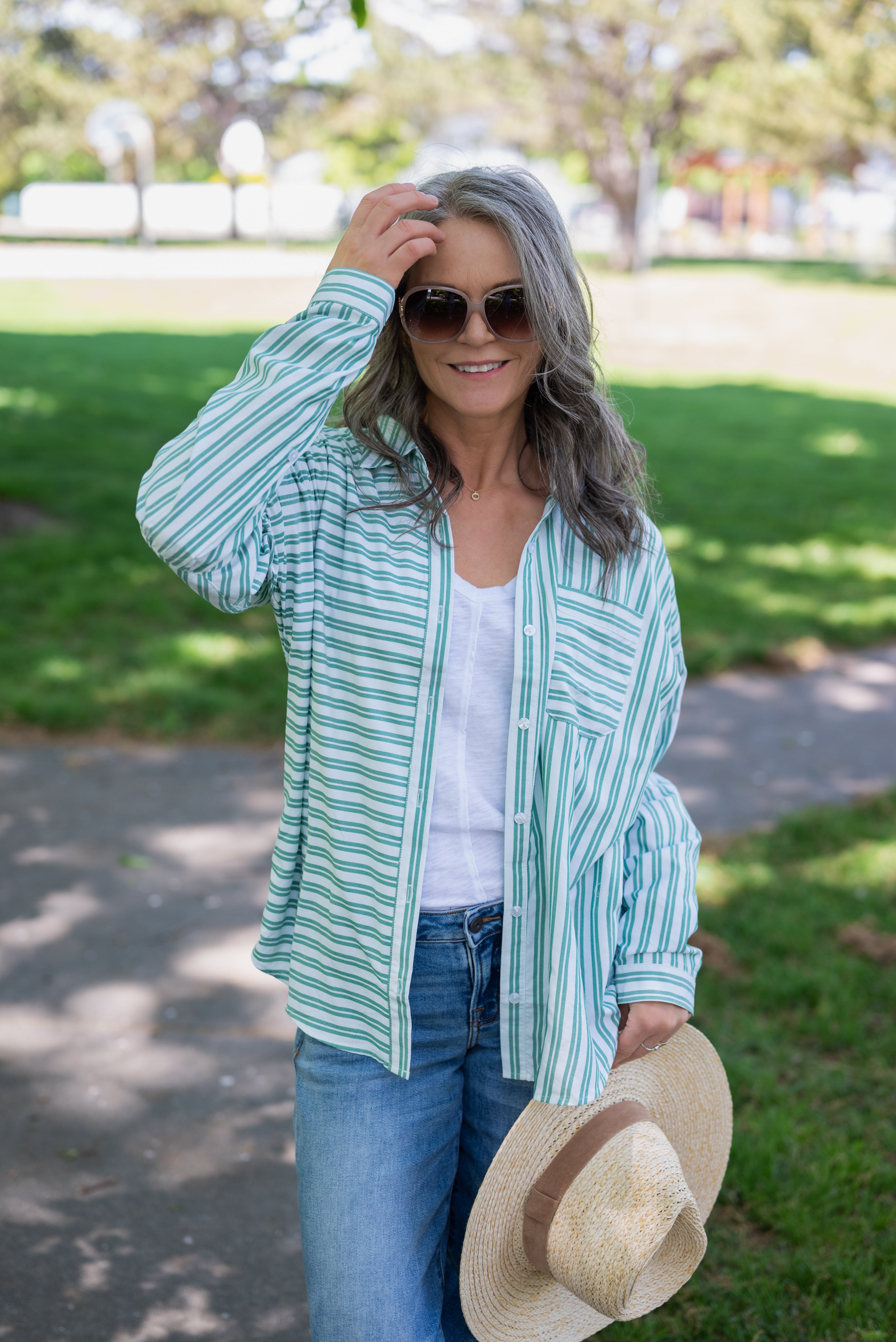LUPE STRIPED SHIRT