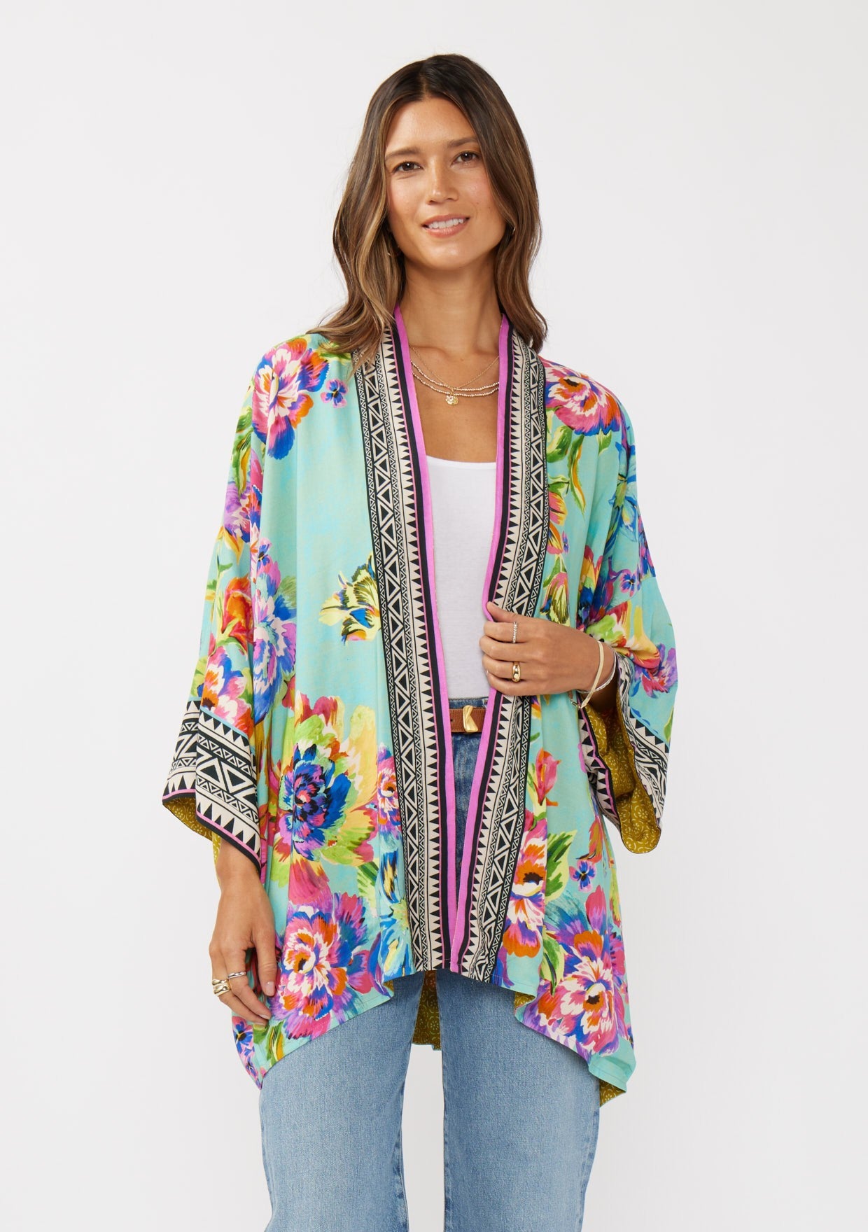 LINA REVERSIBLE KIMONO