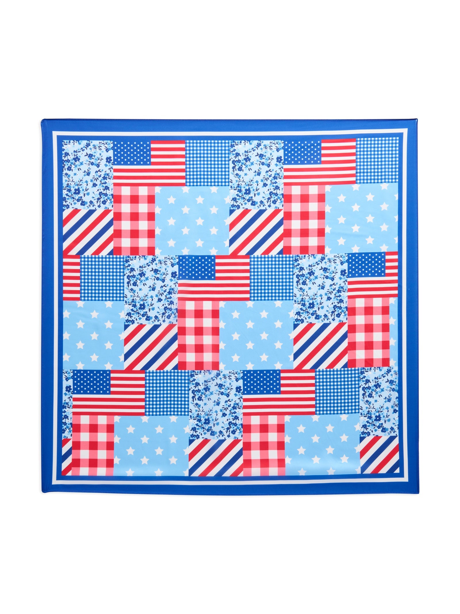 Flag Patchwork Scarf