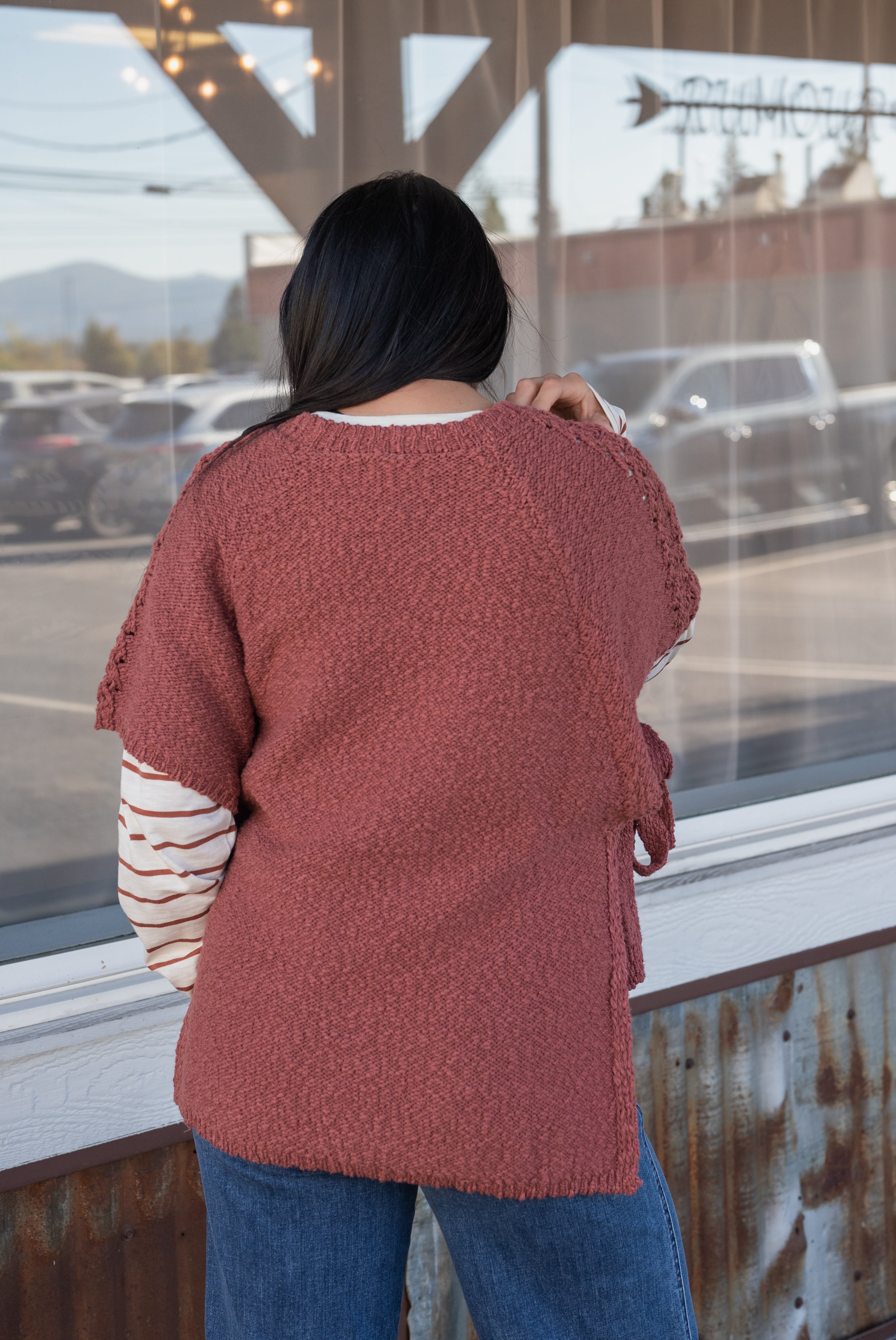 WATTS SWEATER PONCHO