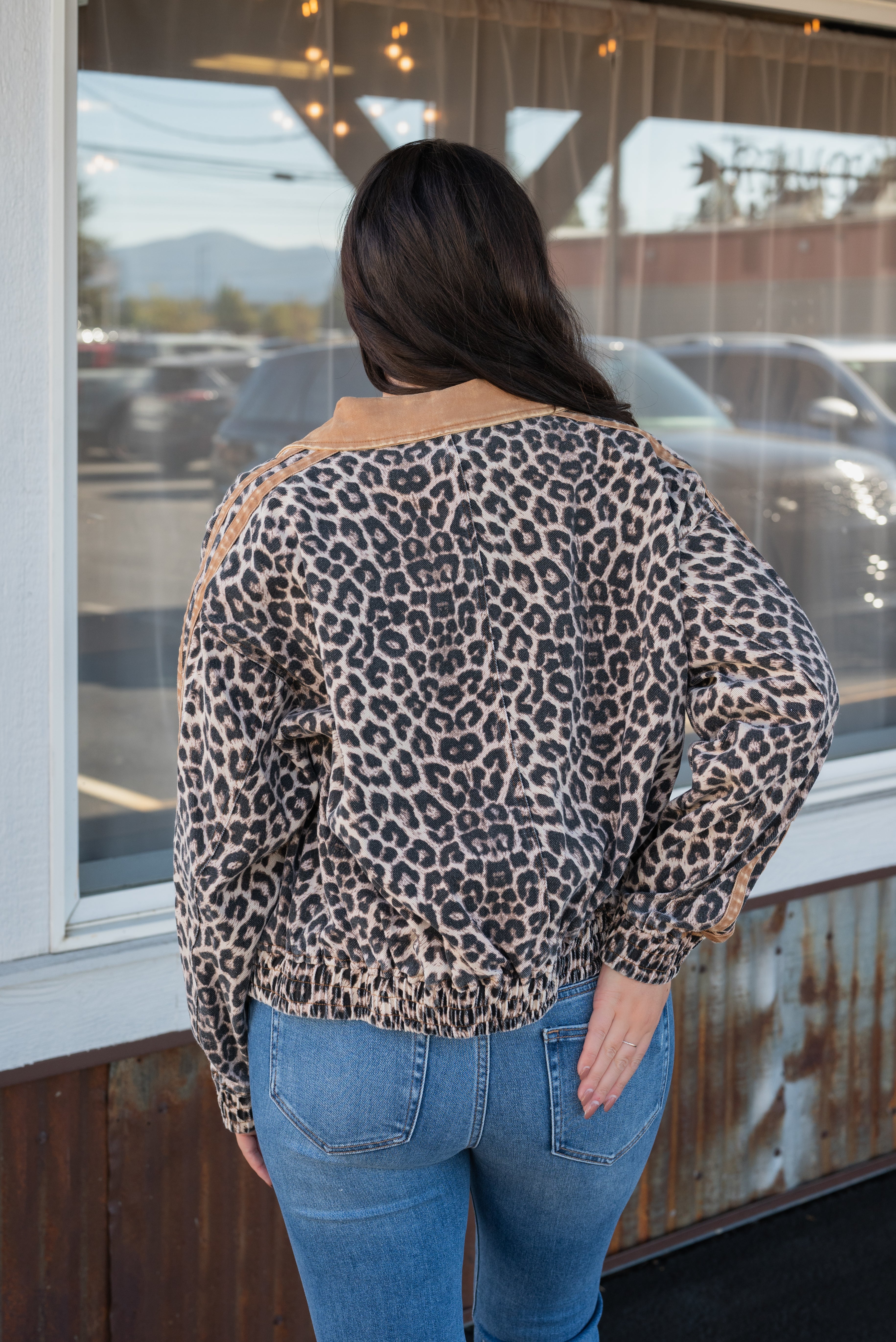 ZOEY LEOPARD JACKET