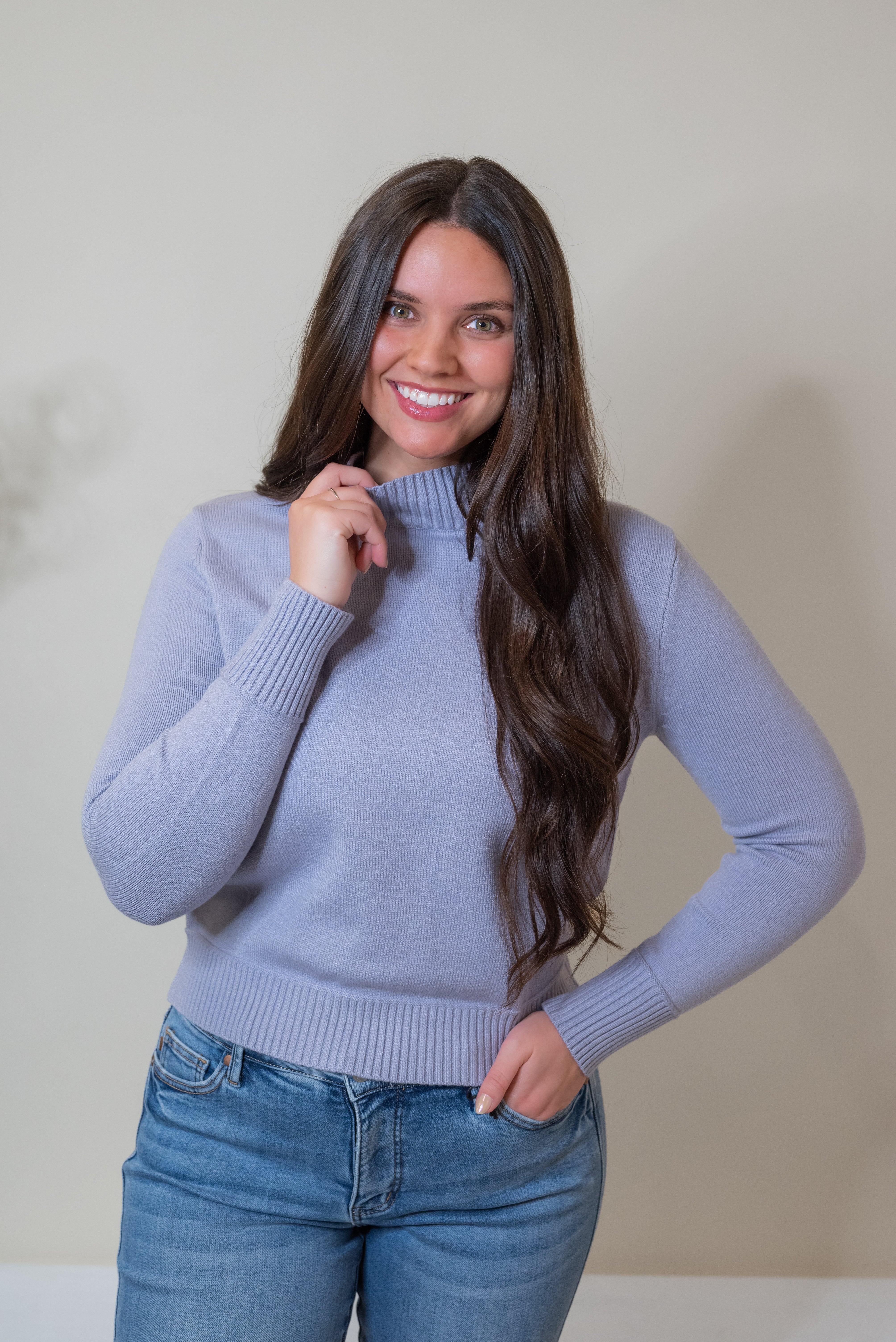 MEMORY MOCKNECK SWEATER