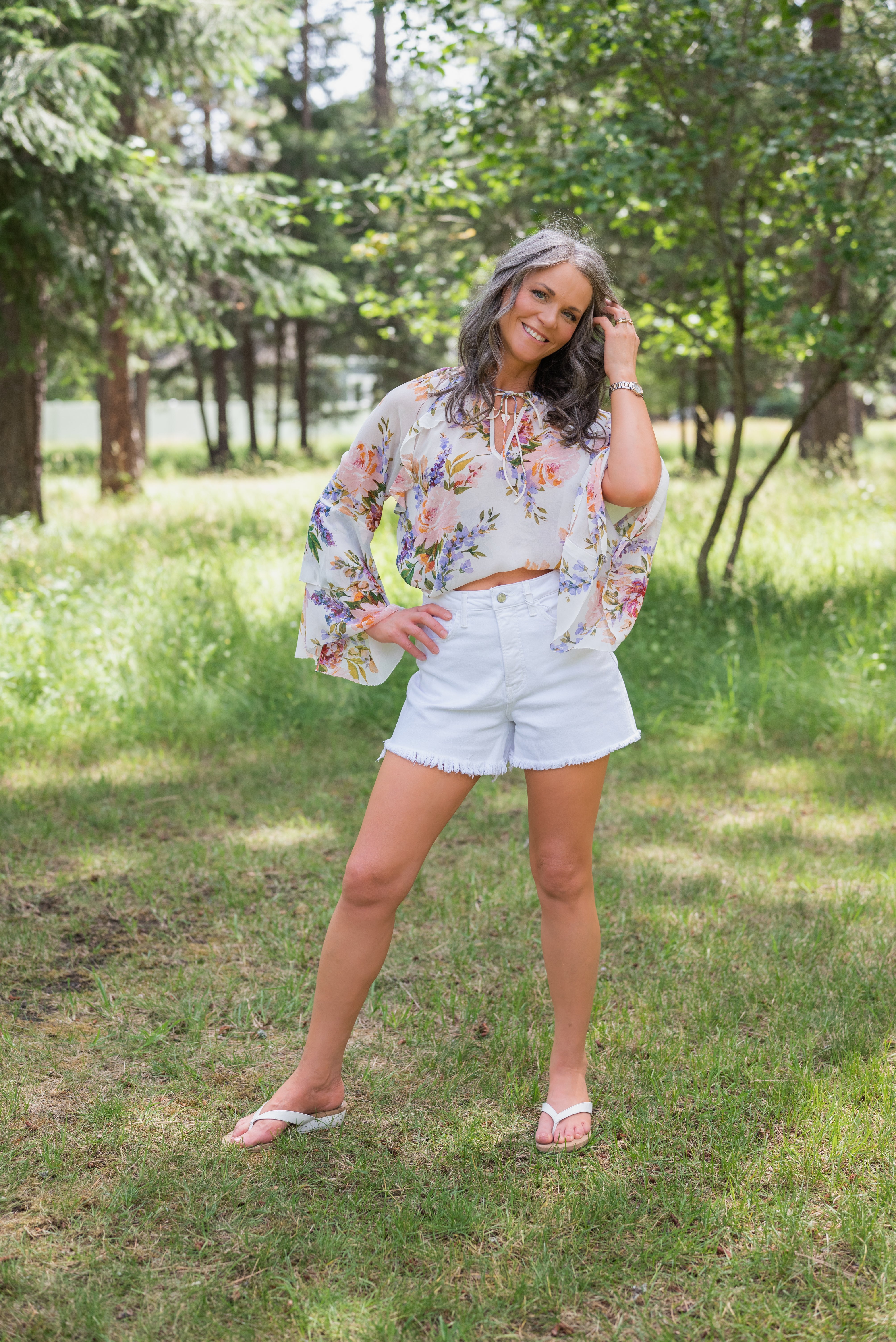 ROBYN BELL SLV BLOUSE