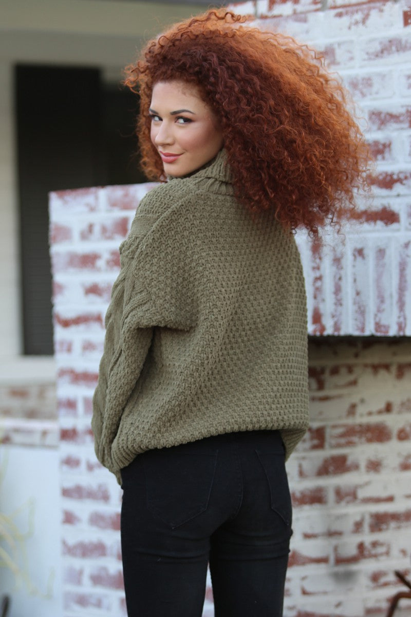 ELAINA COWLNECK SWEATER