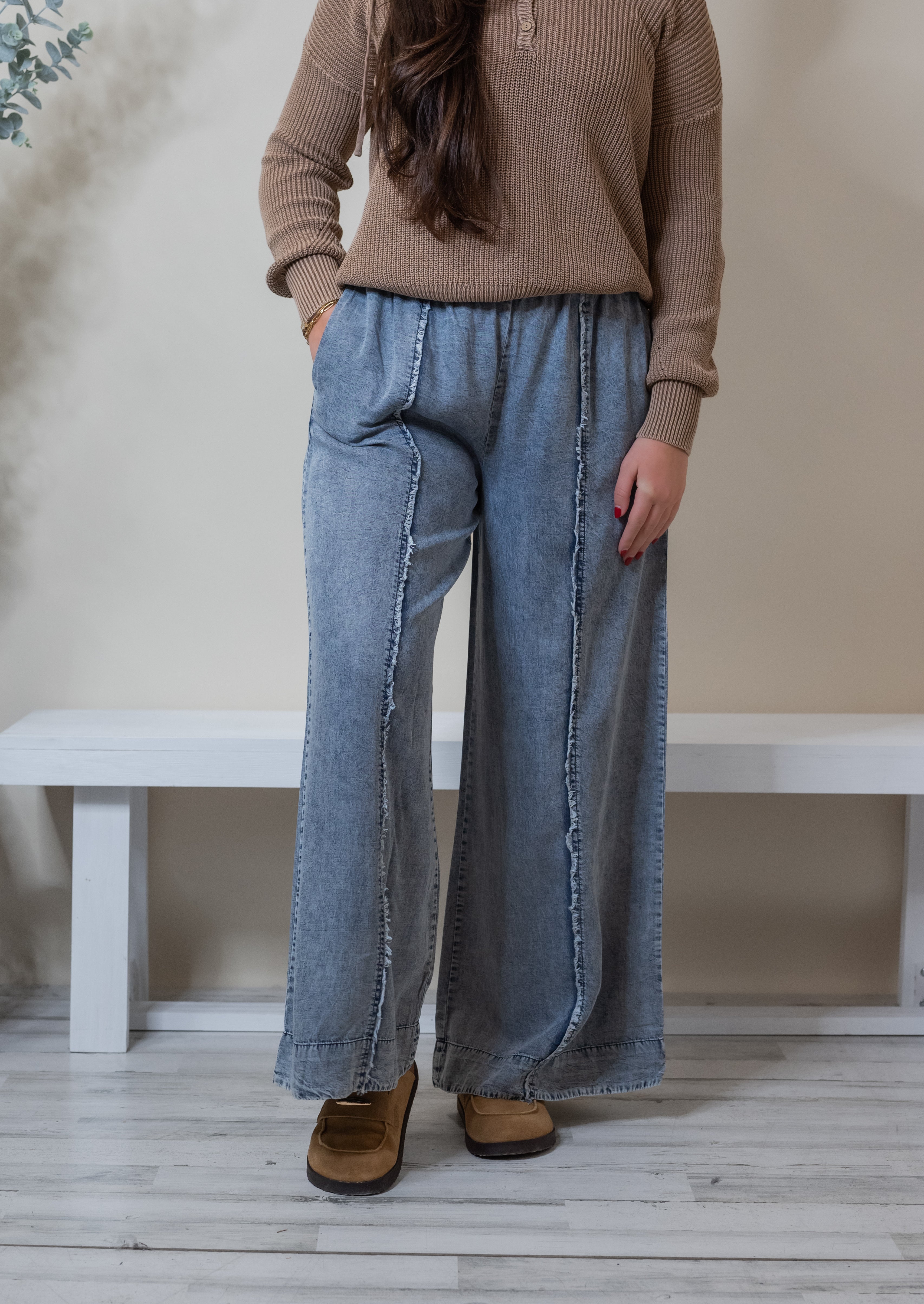 WINSLET TENCEL PANTS