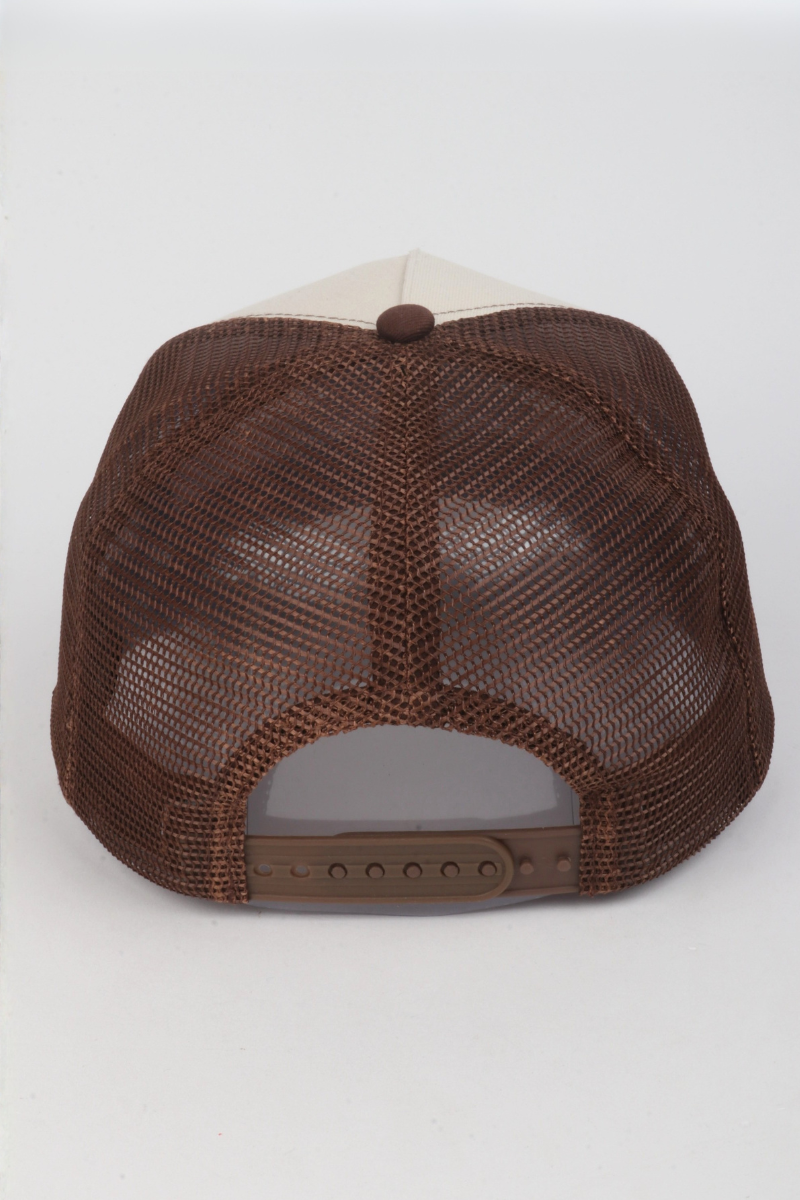 WESTERN COWBOY Patch with HOWD Embroidery Brim Mesh back Cap