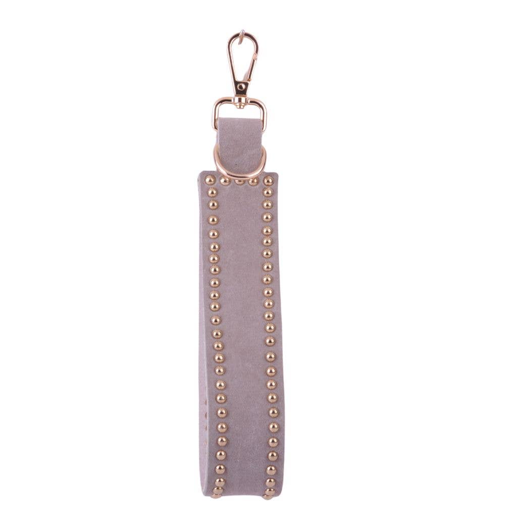 Simplistic Studded Suede Hang-Off