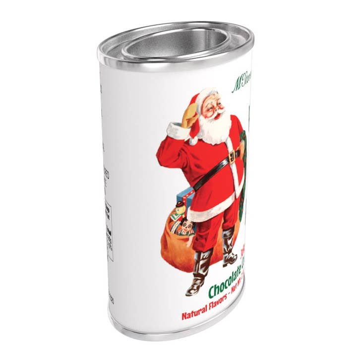 Vintage Santa Ho Ho Ho Jolly Good Chocolate Cocoa 2.5oz
