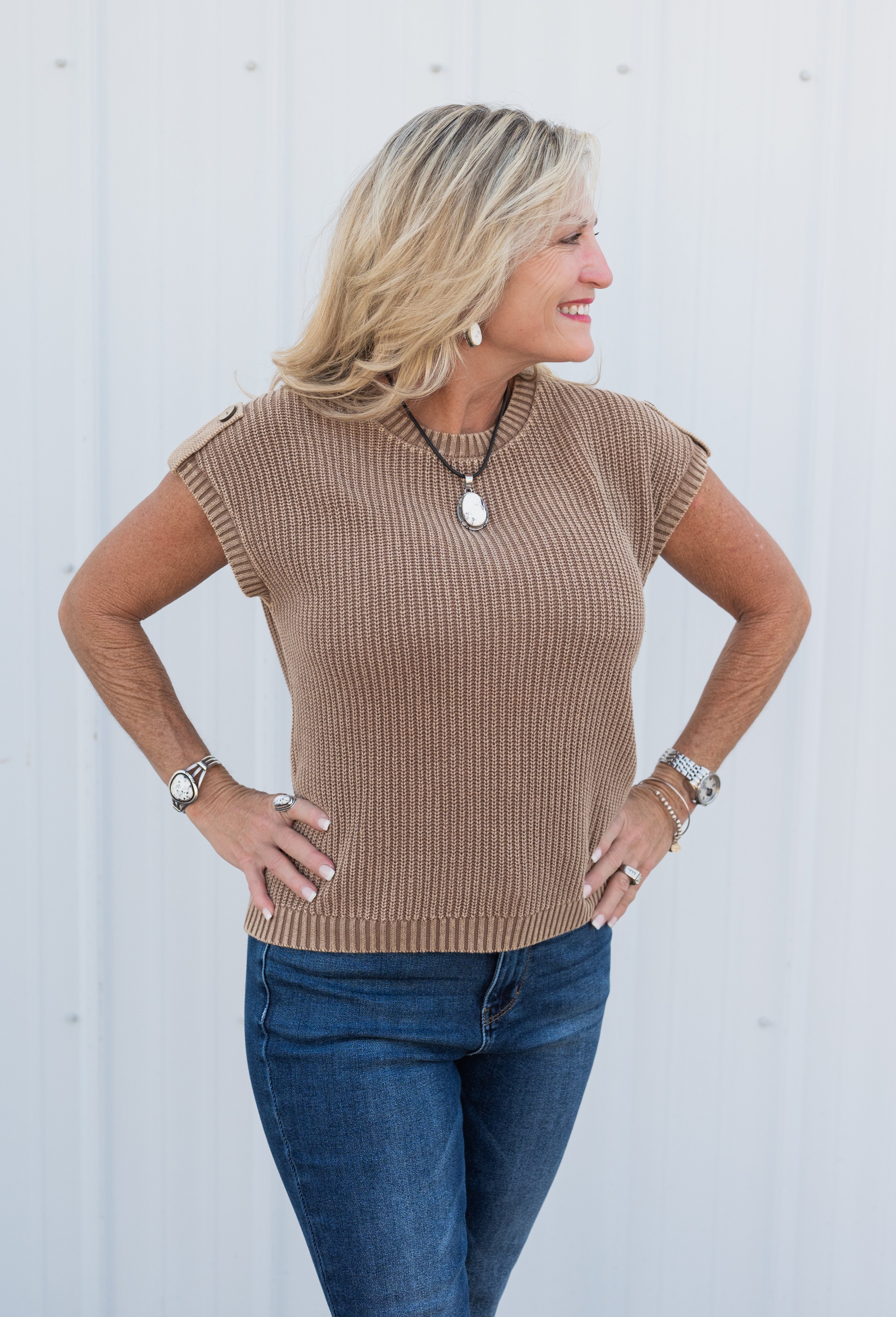 GARNER SS SWEATER