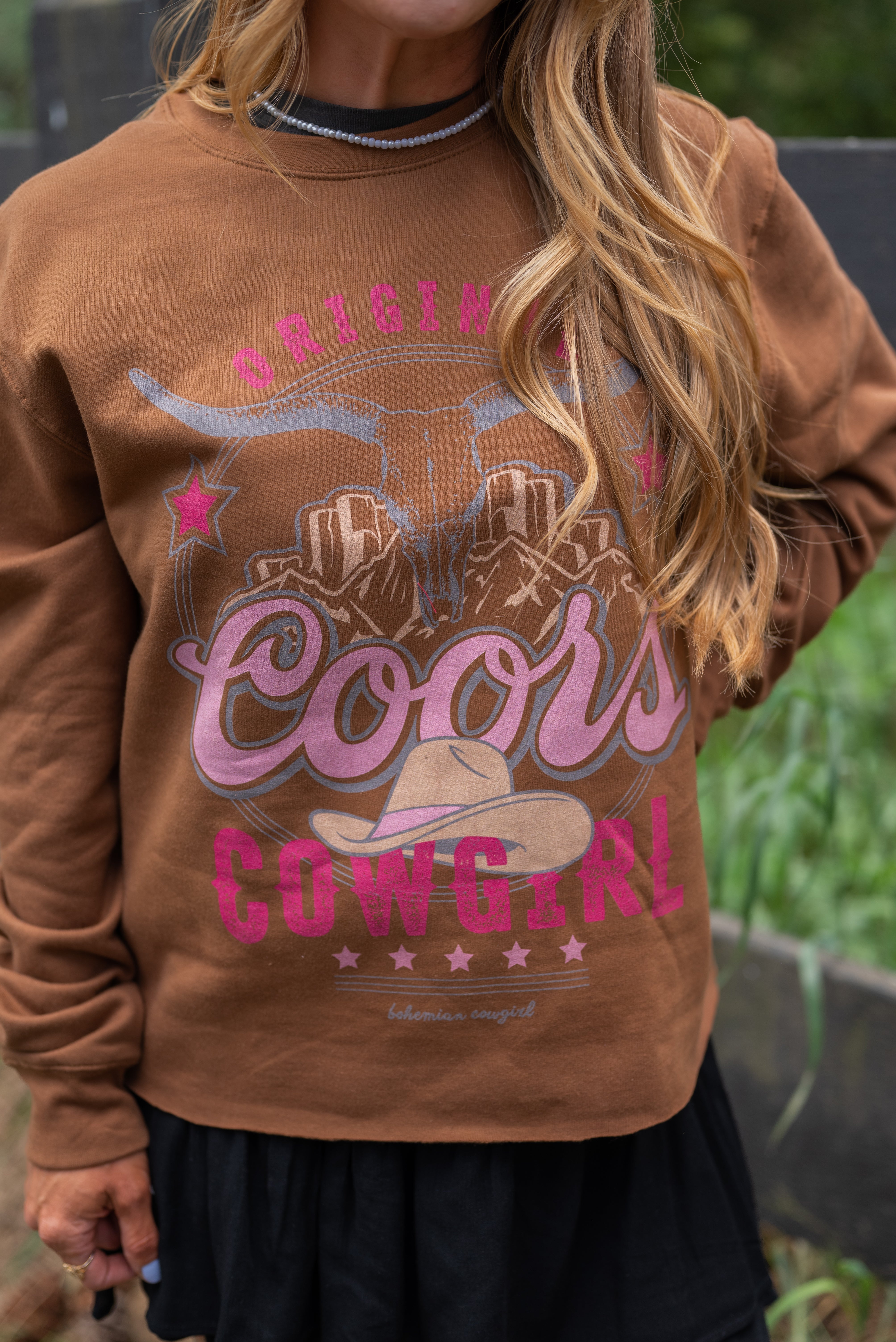 COORS COWGIRL SWEATSHIRT