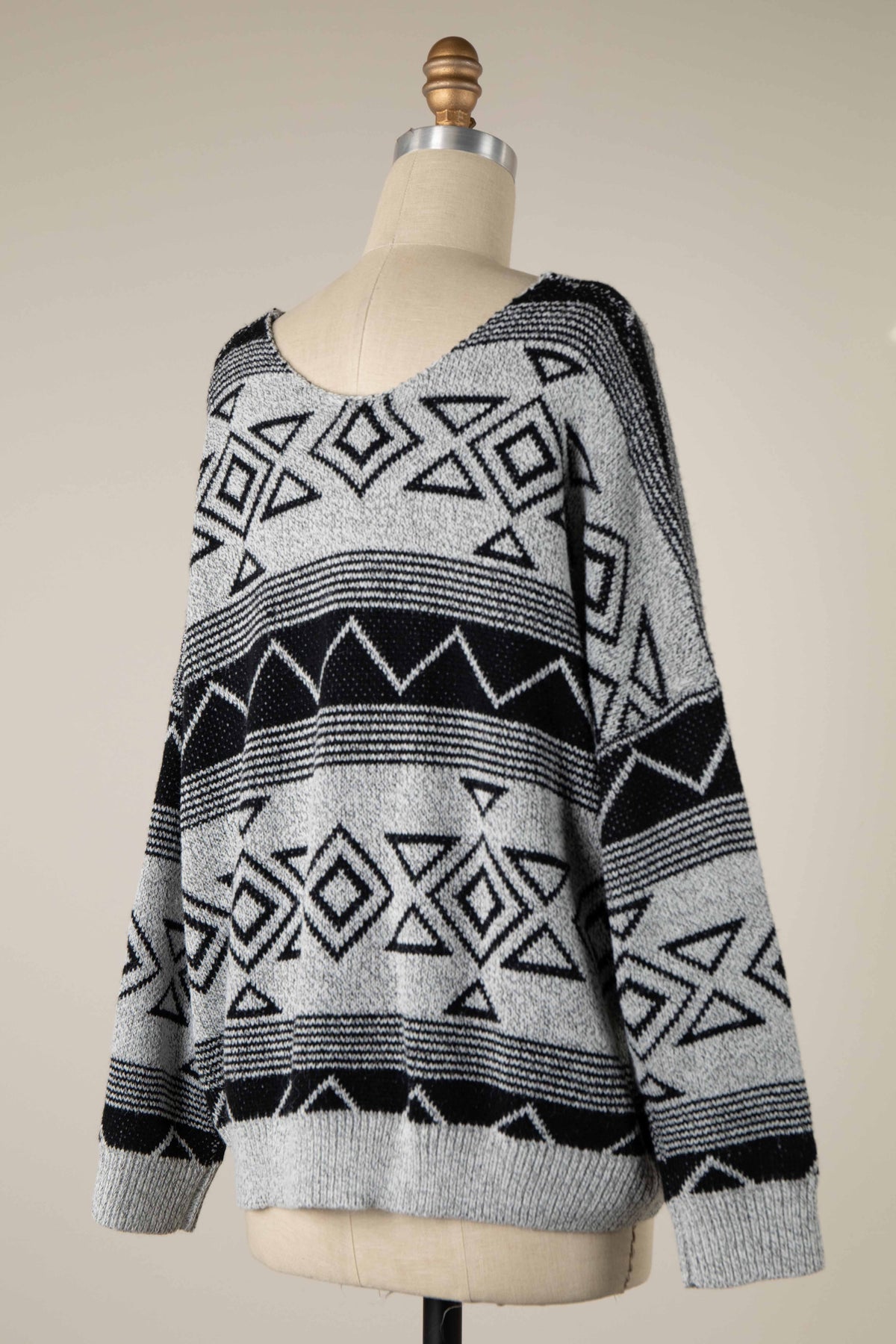 CHANTAL AZTEC SWEATER