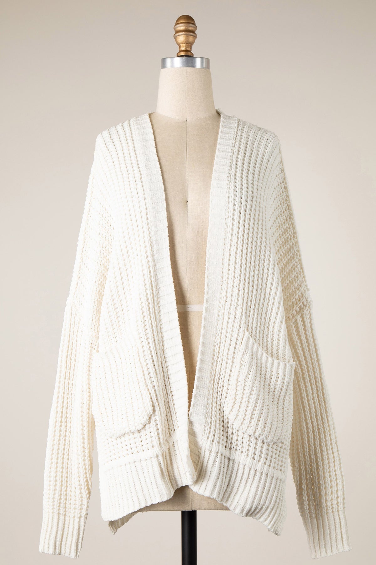 PANSY CHENILLE CARDIGAN