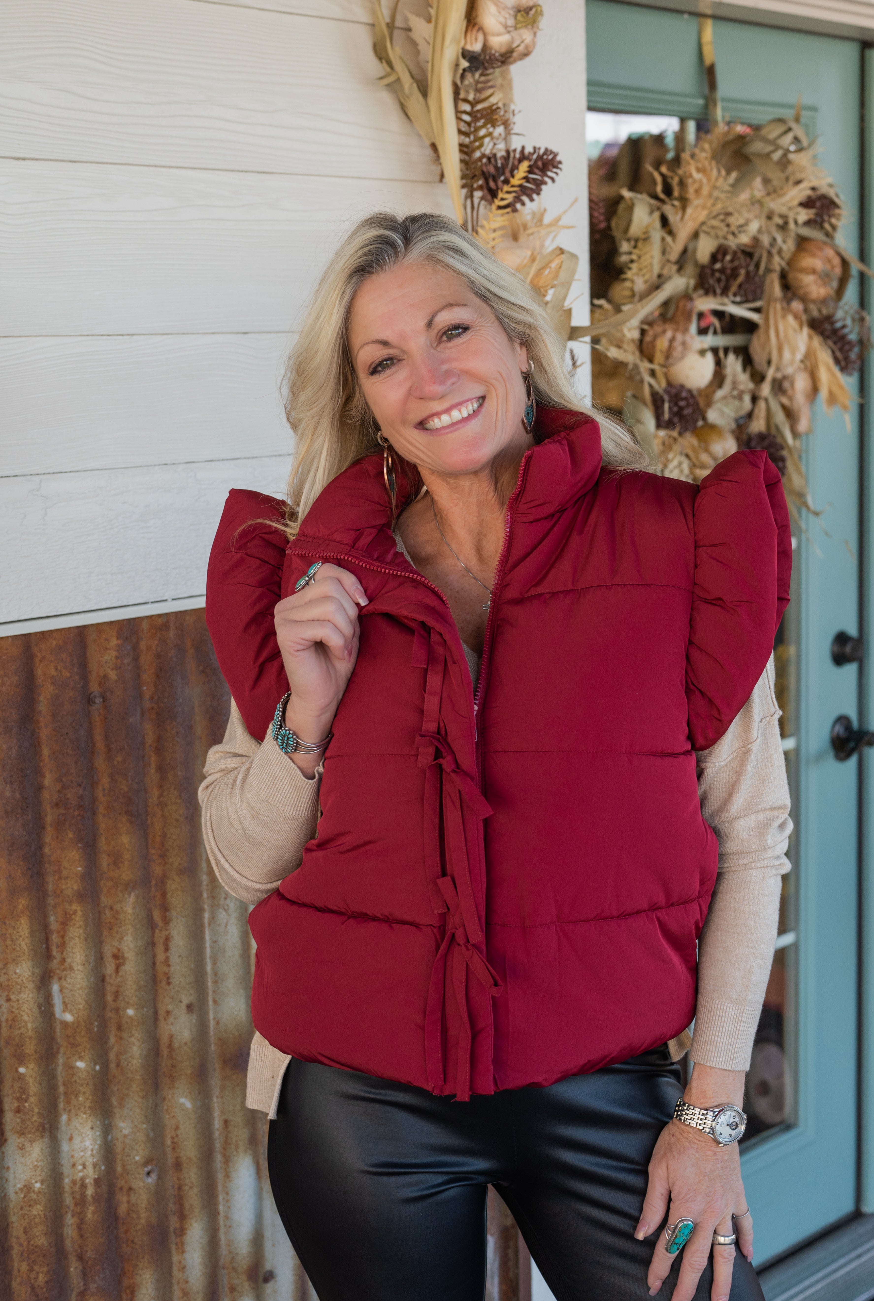 MALIA FLUTTER SLV VEST