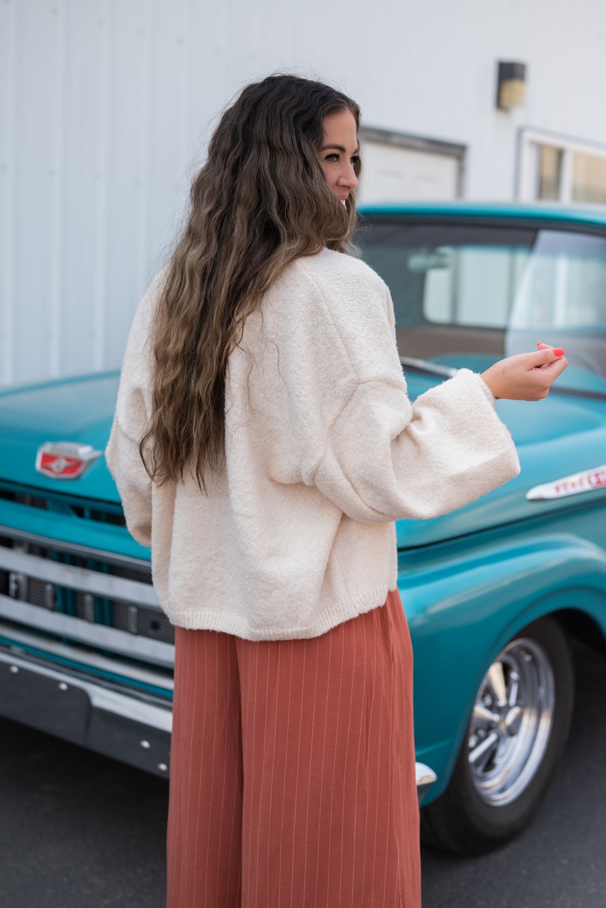 MARLEY DOLMAN SLV SWEATER CARDI