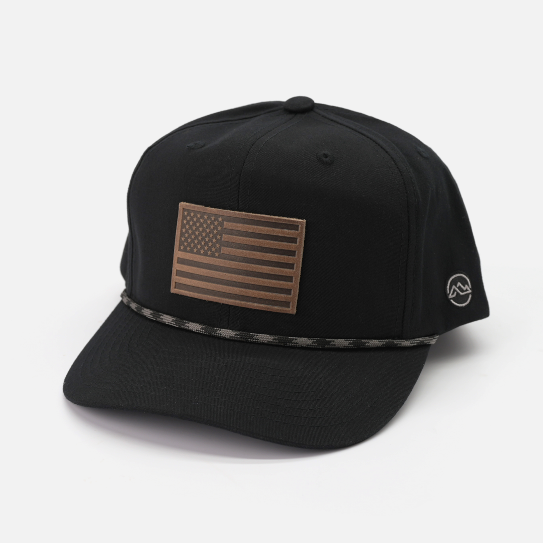 American Flag Classic Rope Hat