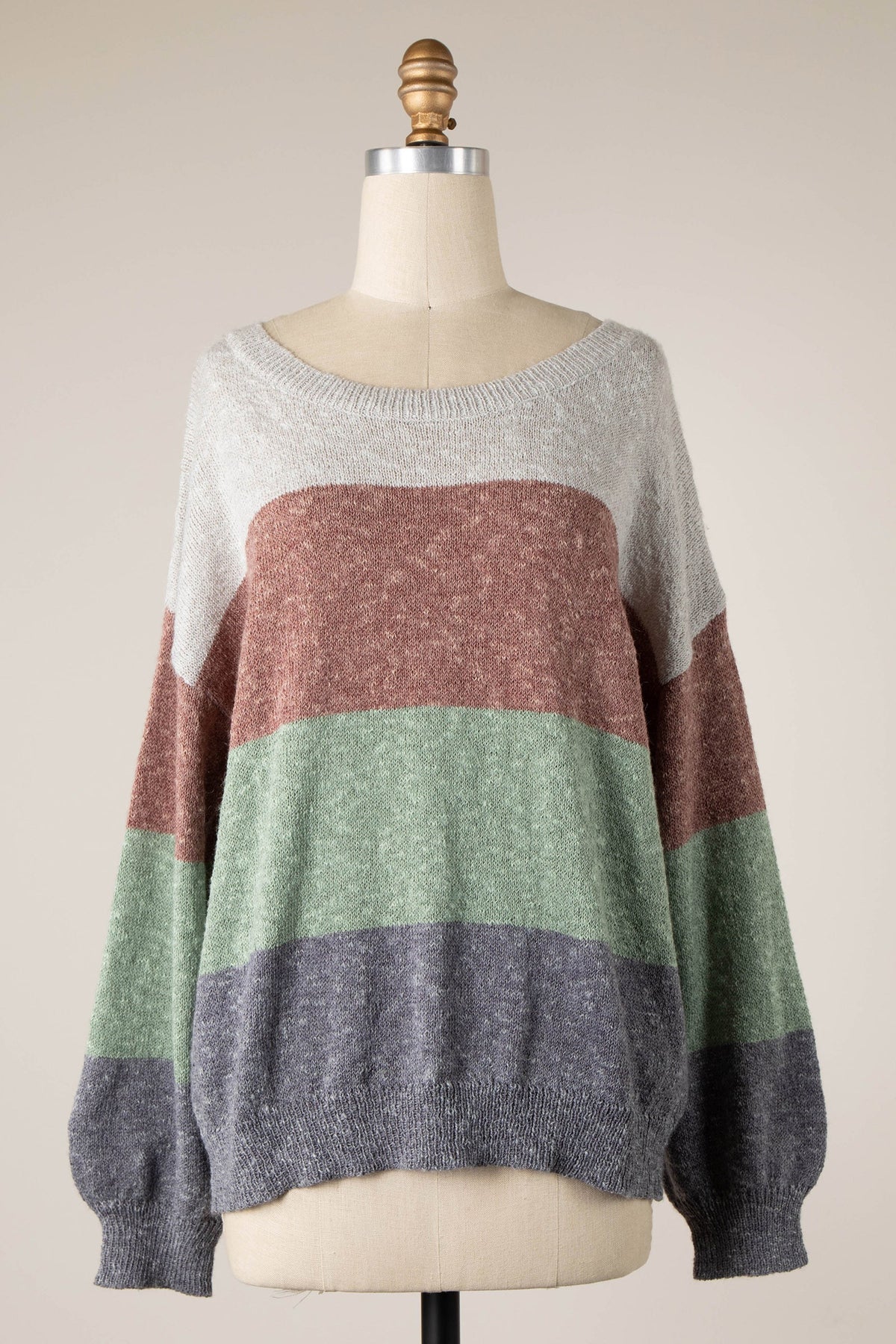 PALMER STRIPE SWEATER