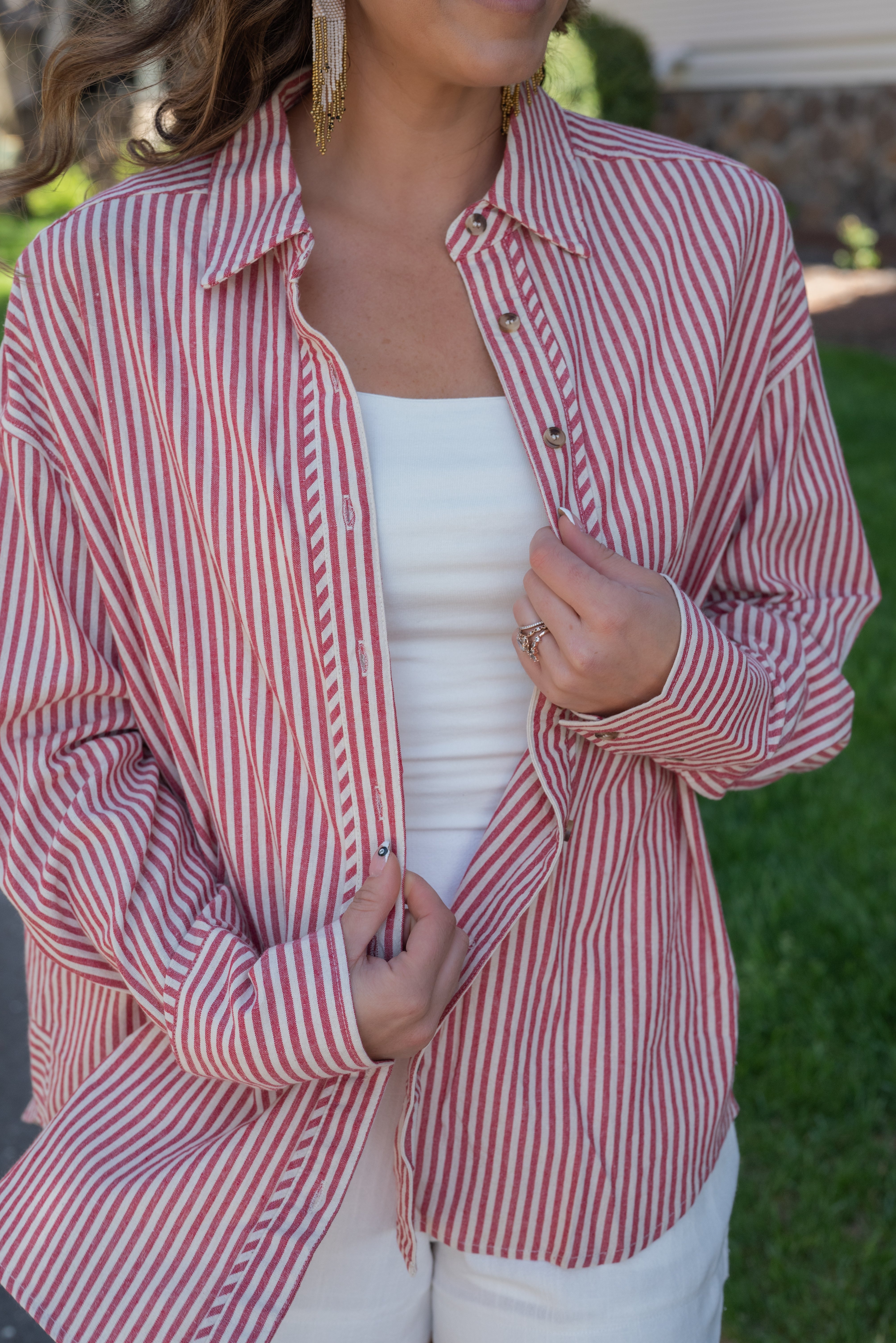 LAUREN STRIPED SHIRT