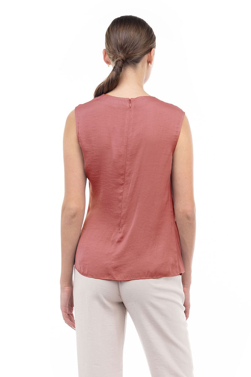 MATTIE SATIN TANK