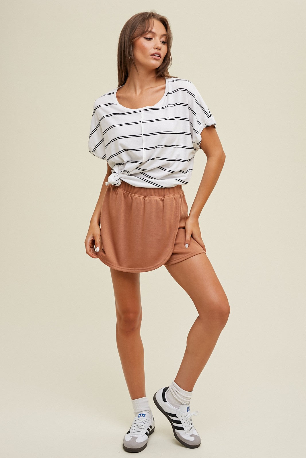 EDNA STRIPED TOP