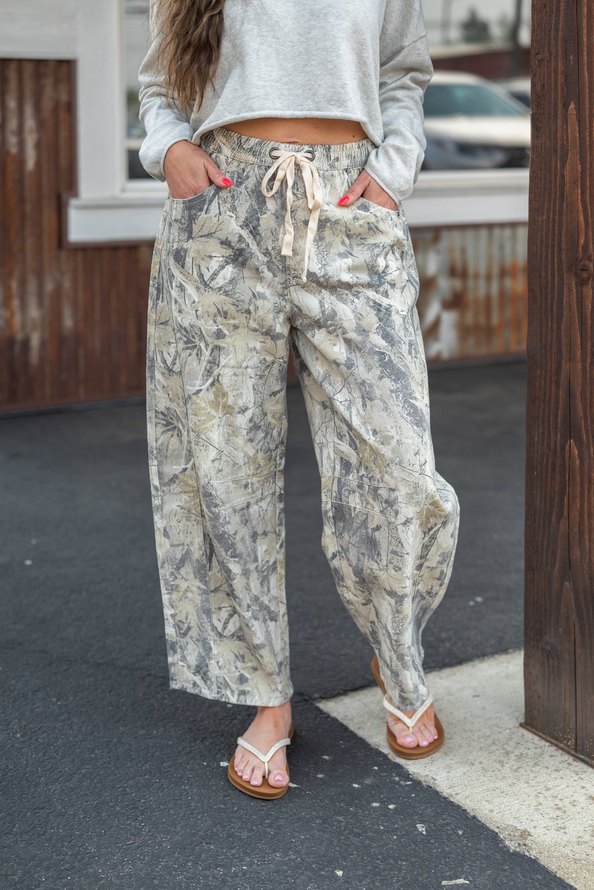JO CAMO BARREL PANT