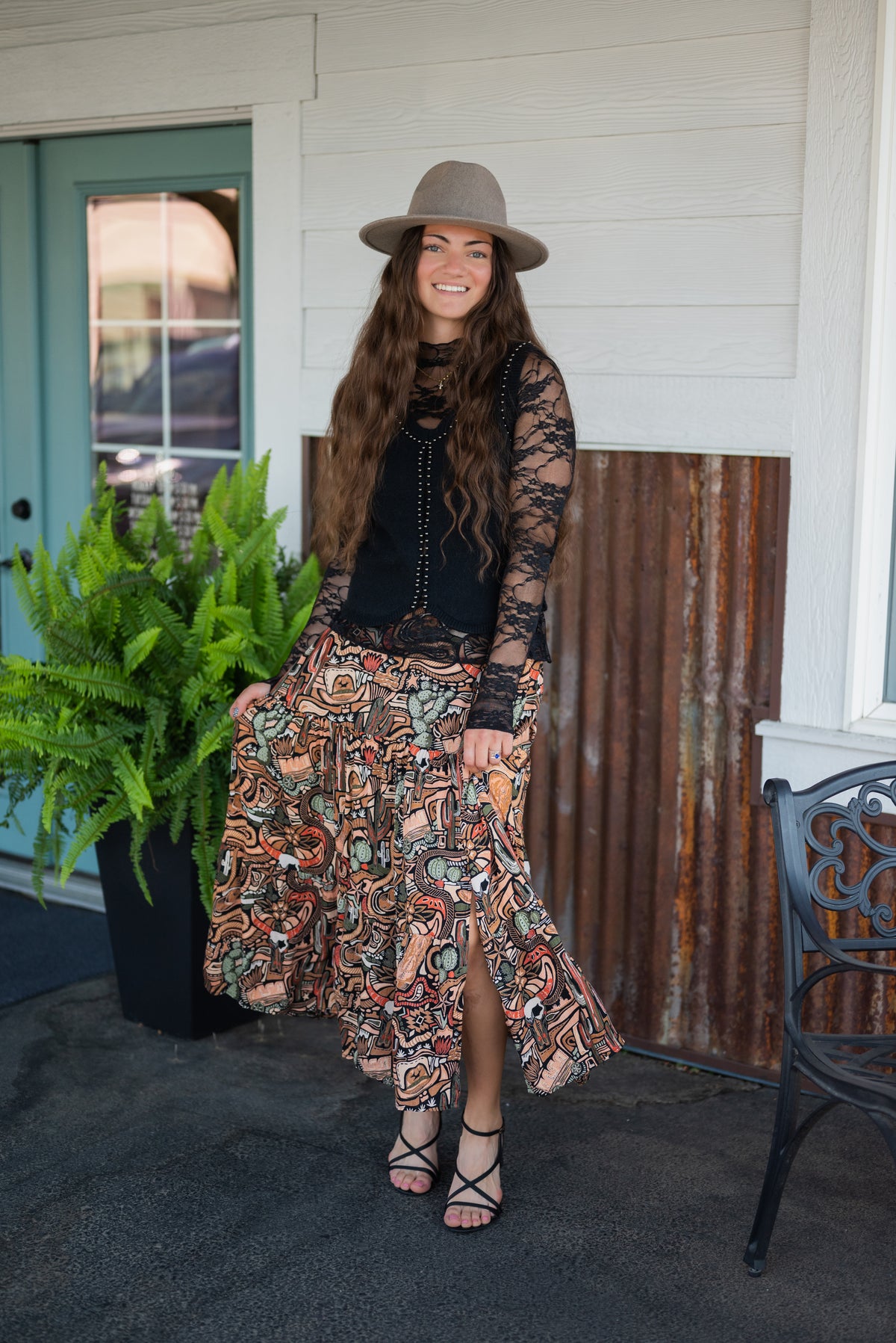 CACTUS WESTERN SKIRT
