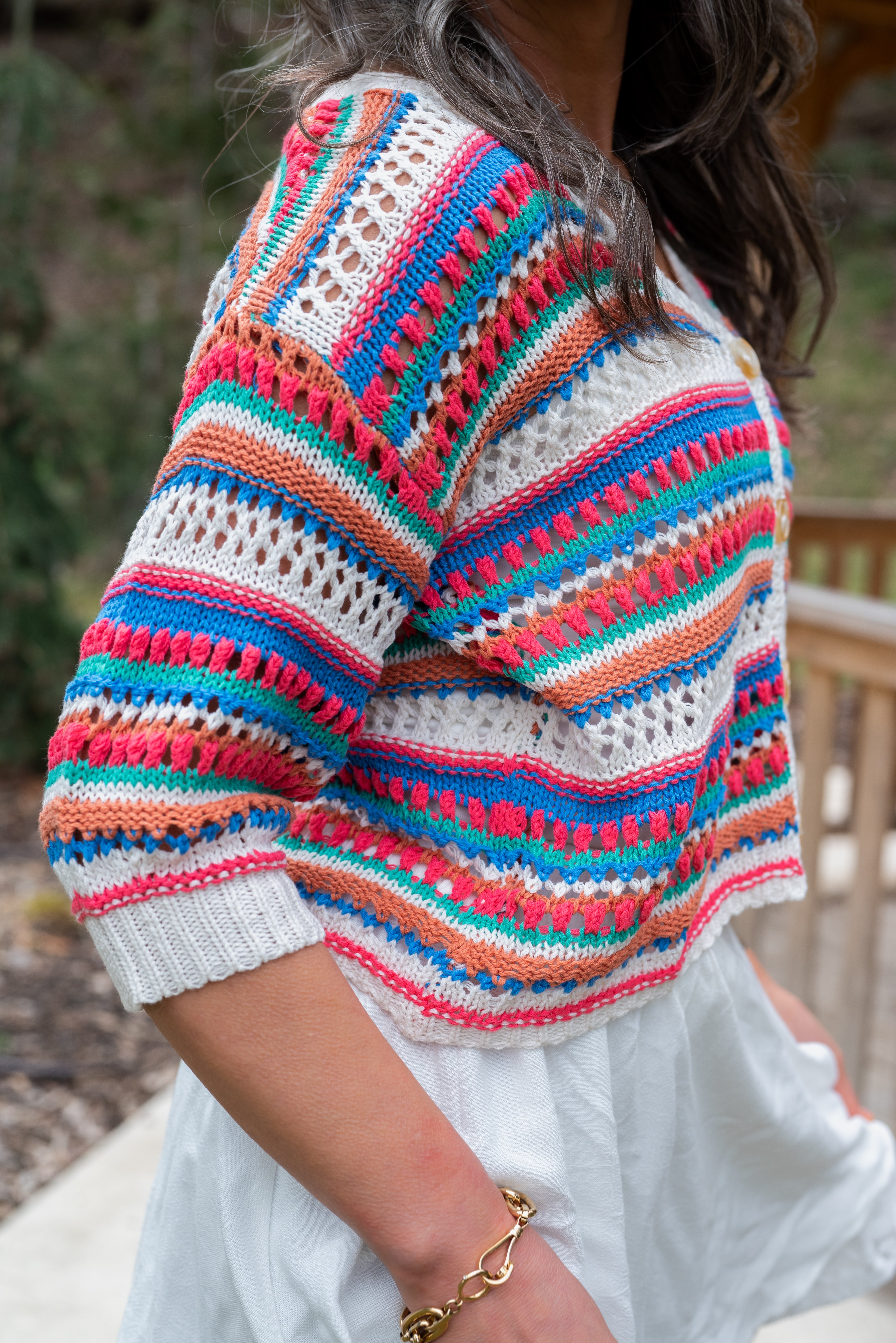 JANET CROCHET CARDIGAN