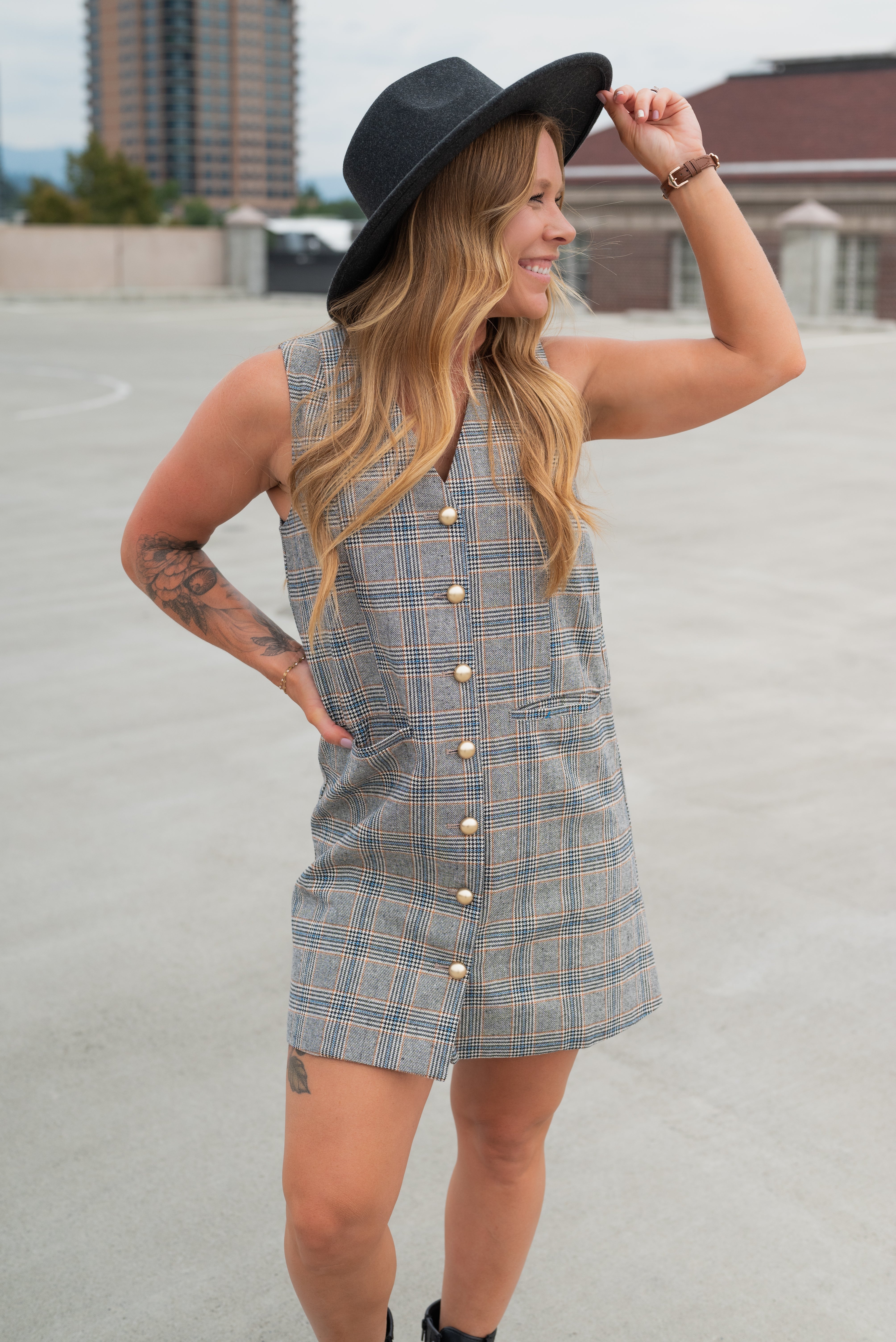 REESE VEST DRESS