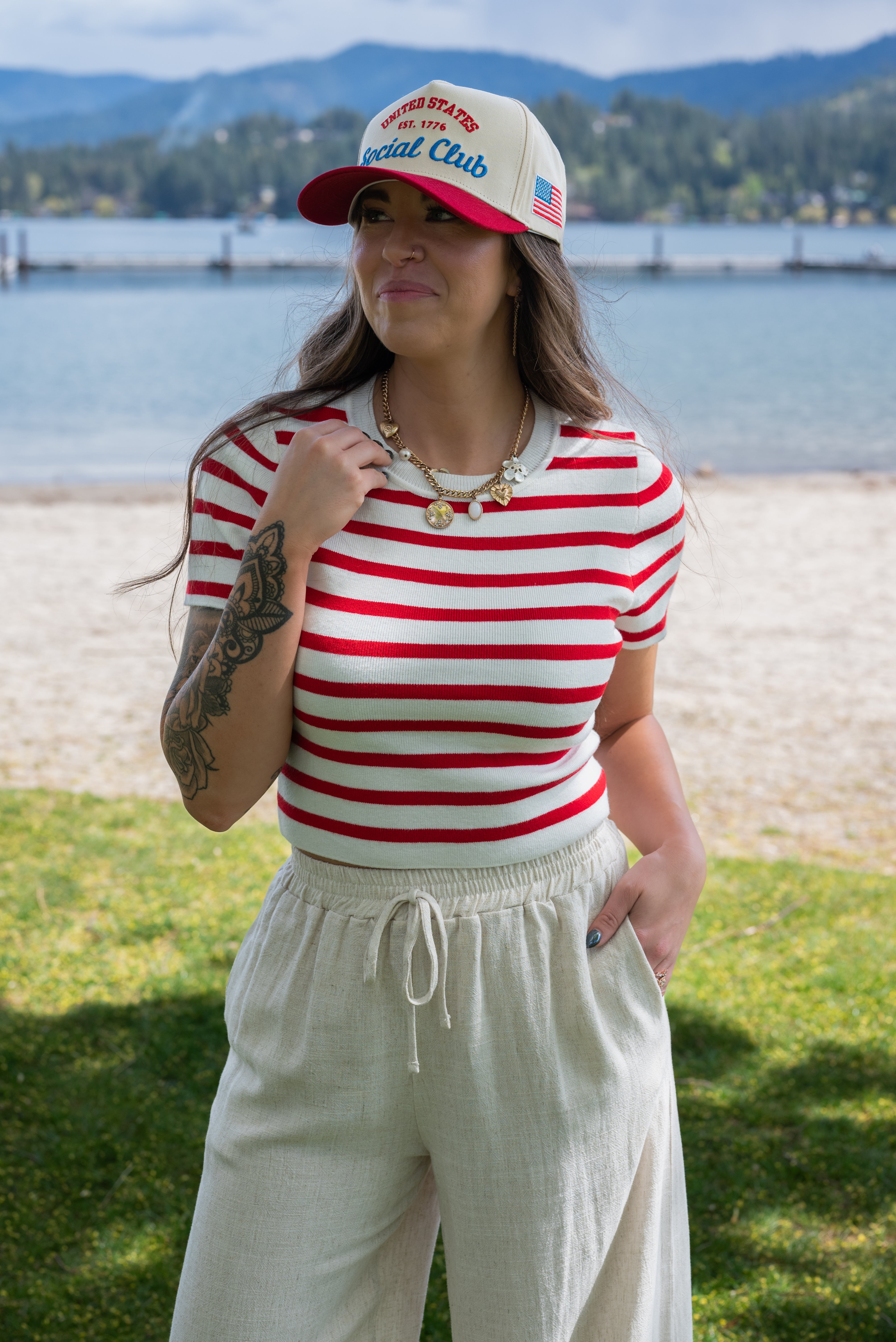 BRONWYN STRIPE TEE