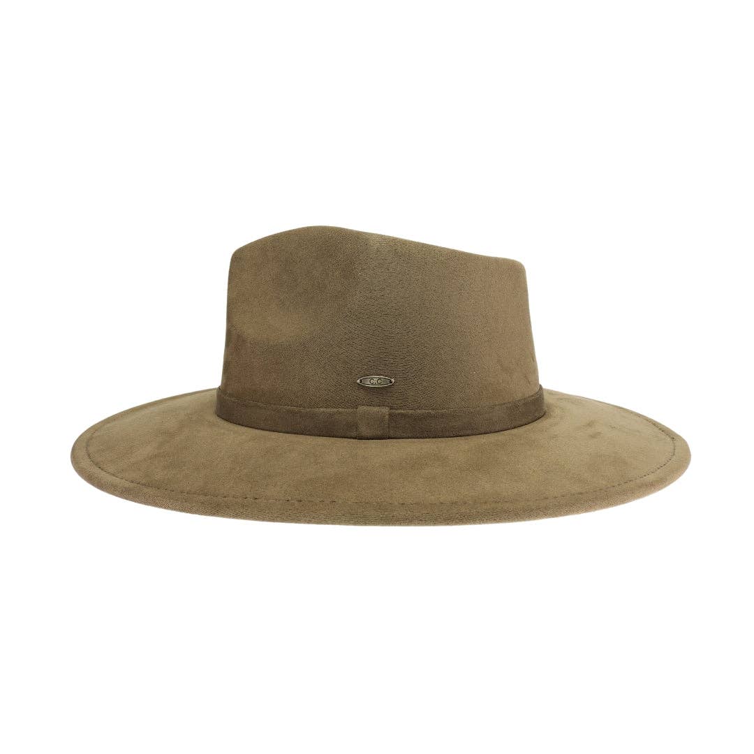 Camden Faux Suede C.C Rancher Hat