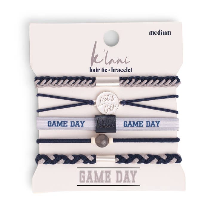 Game Day Hair Tie Bracelets