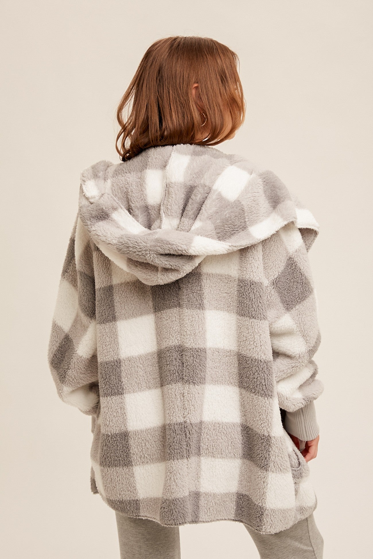 JAZZY SHERPA CARDIGAN