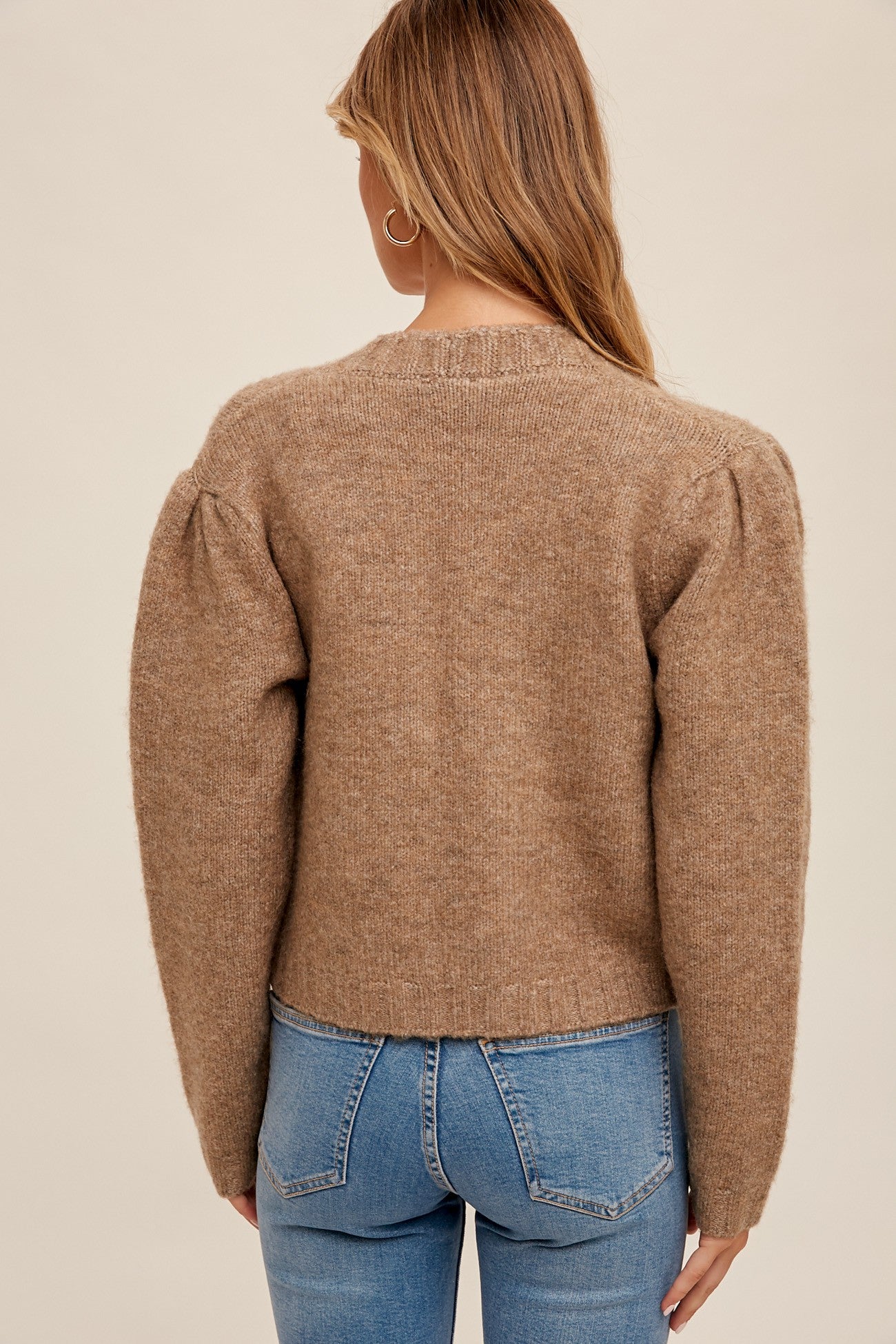 JESSICA PUFF SLV CARDI