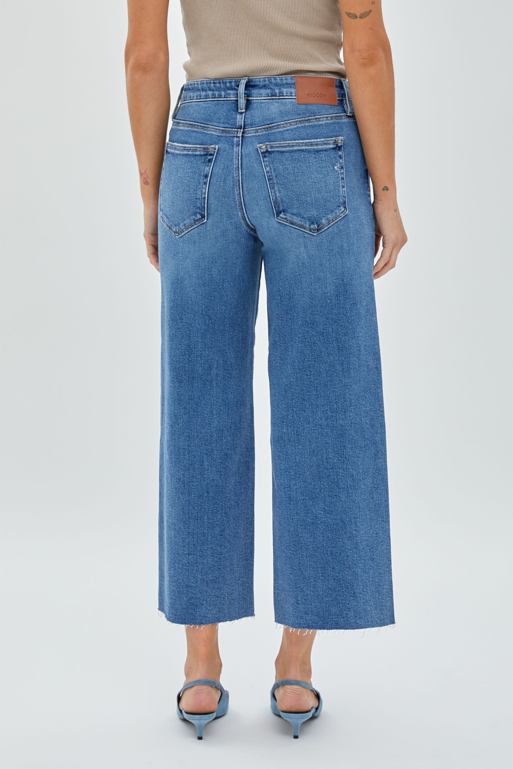 HAVEN HW CROP WIDE PANT