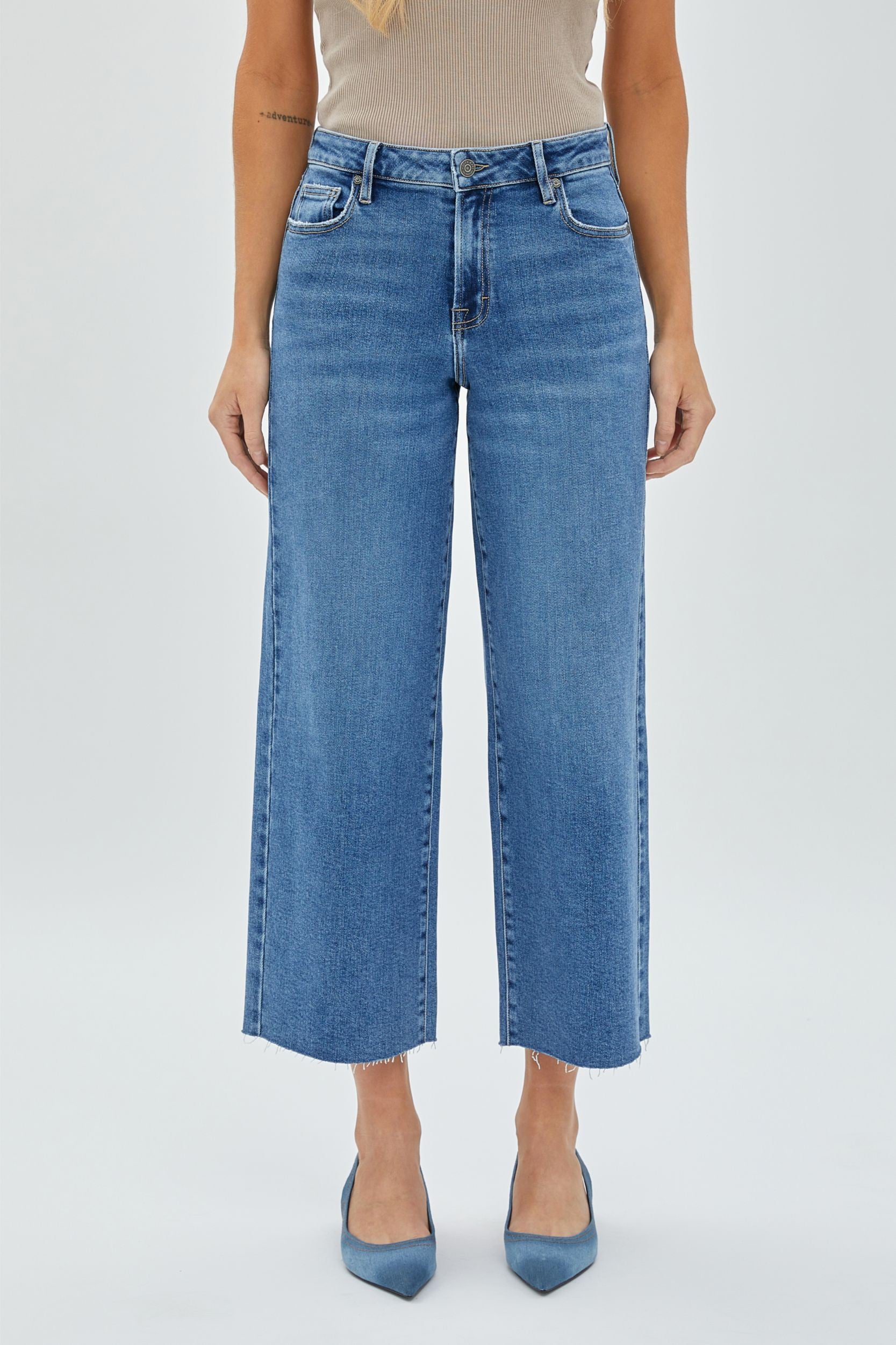 HAVEN HW CROP WIDE PANT