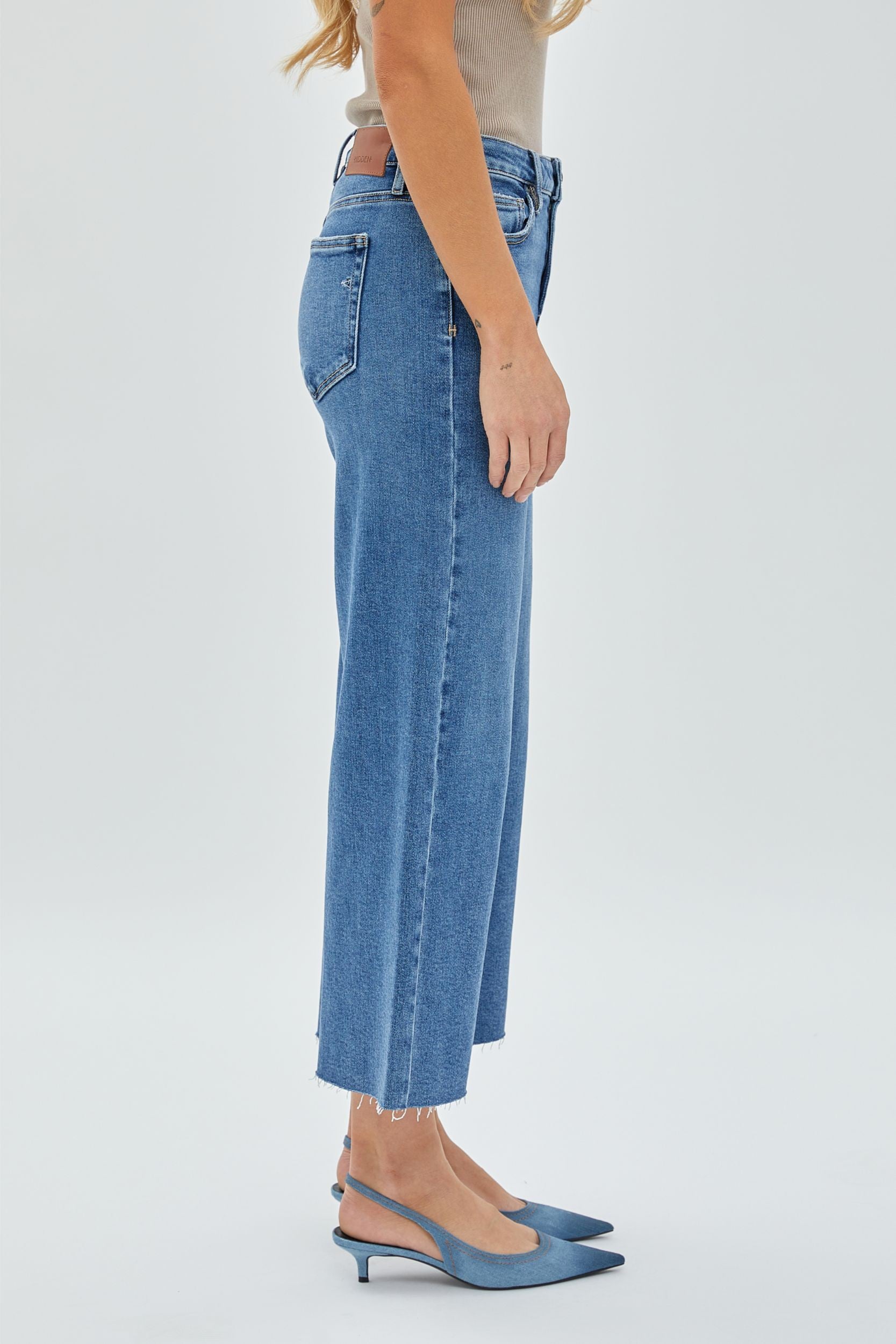 HAVEN HW CROP WIDE PANT