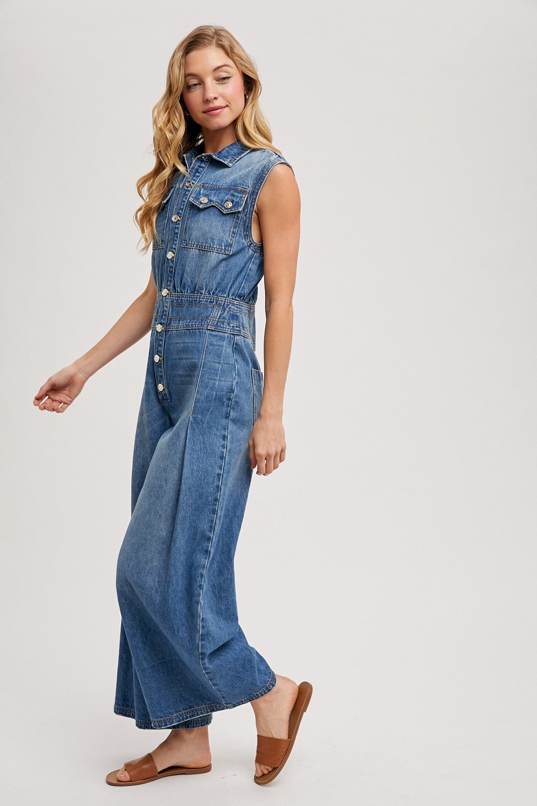 CAROLINA DENIM JUMPSUIT