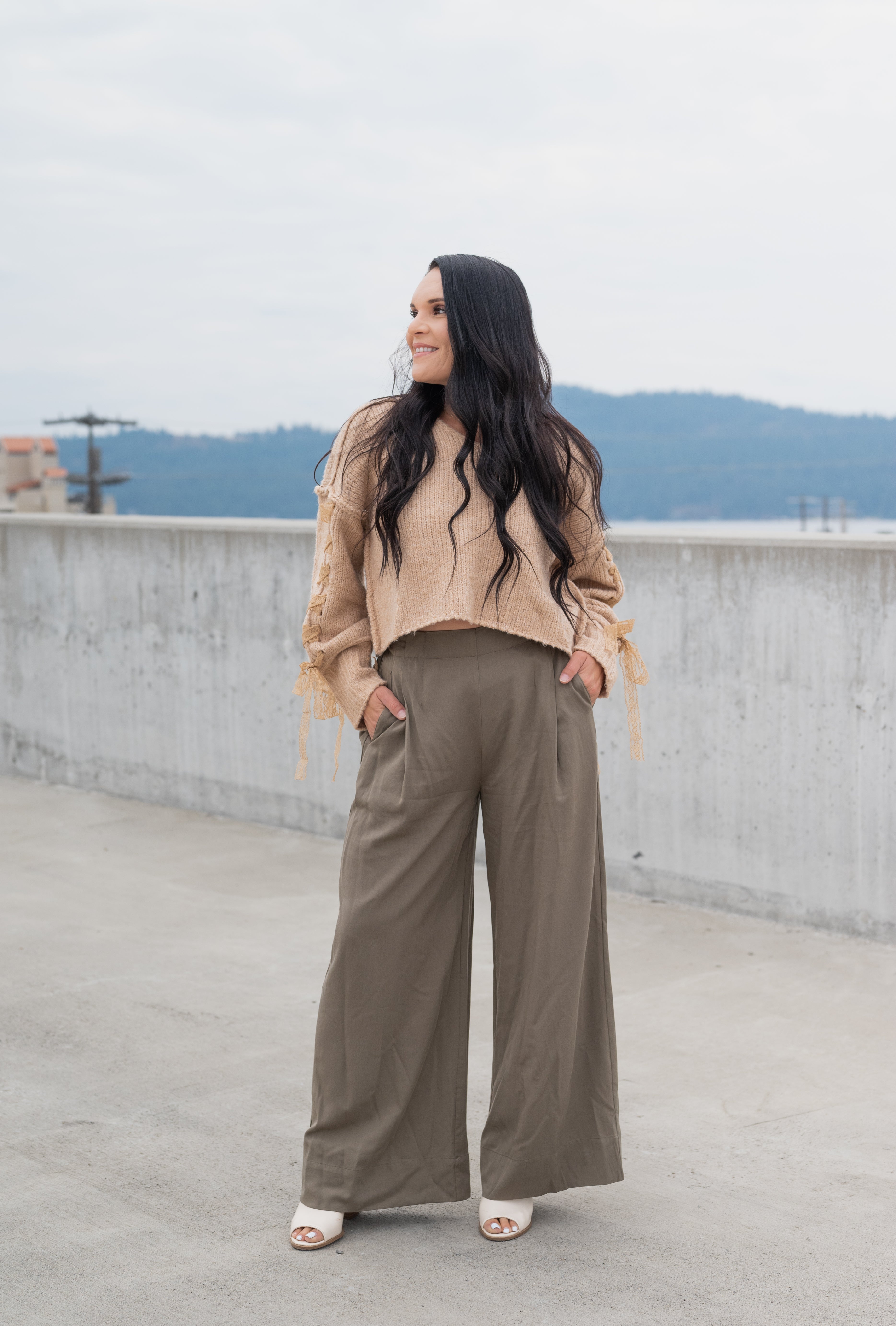 LOUISA WIDE LEG PANT