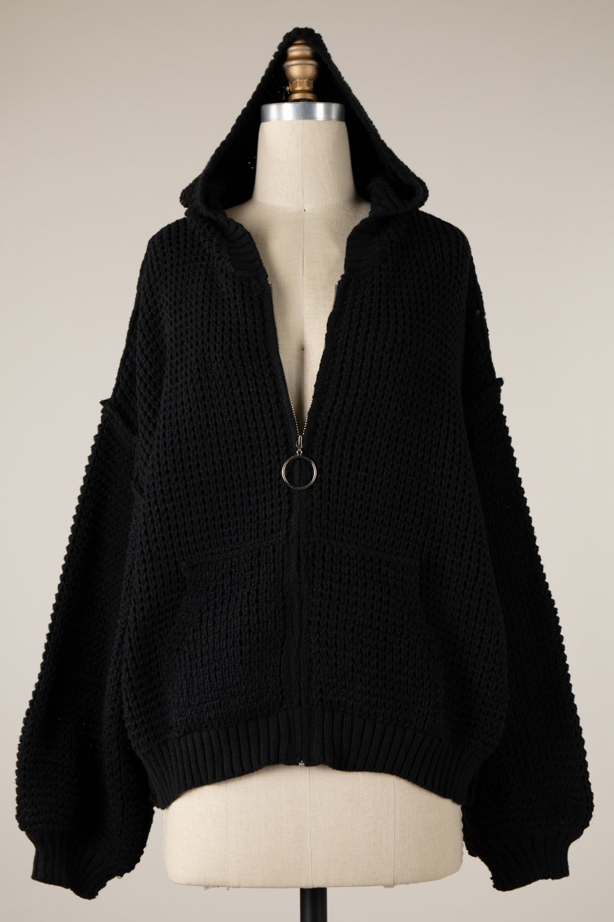 NAOMI HOODED CARDI