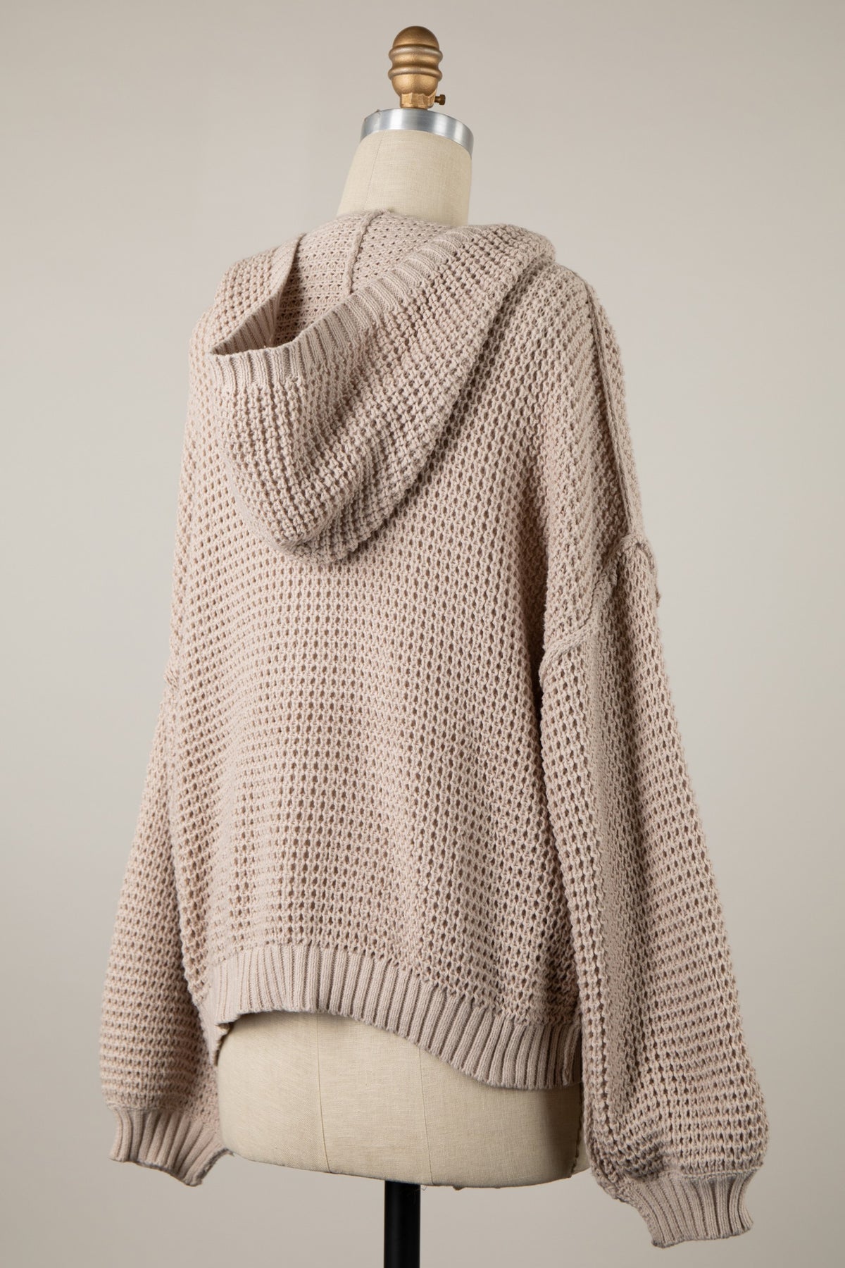NAOMI HOODED CARDI