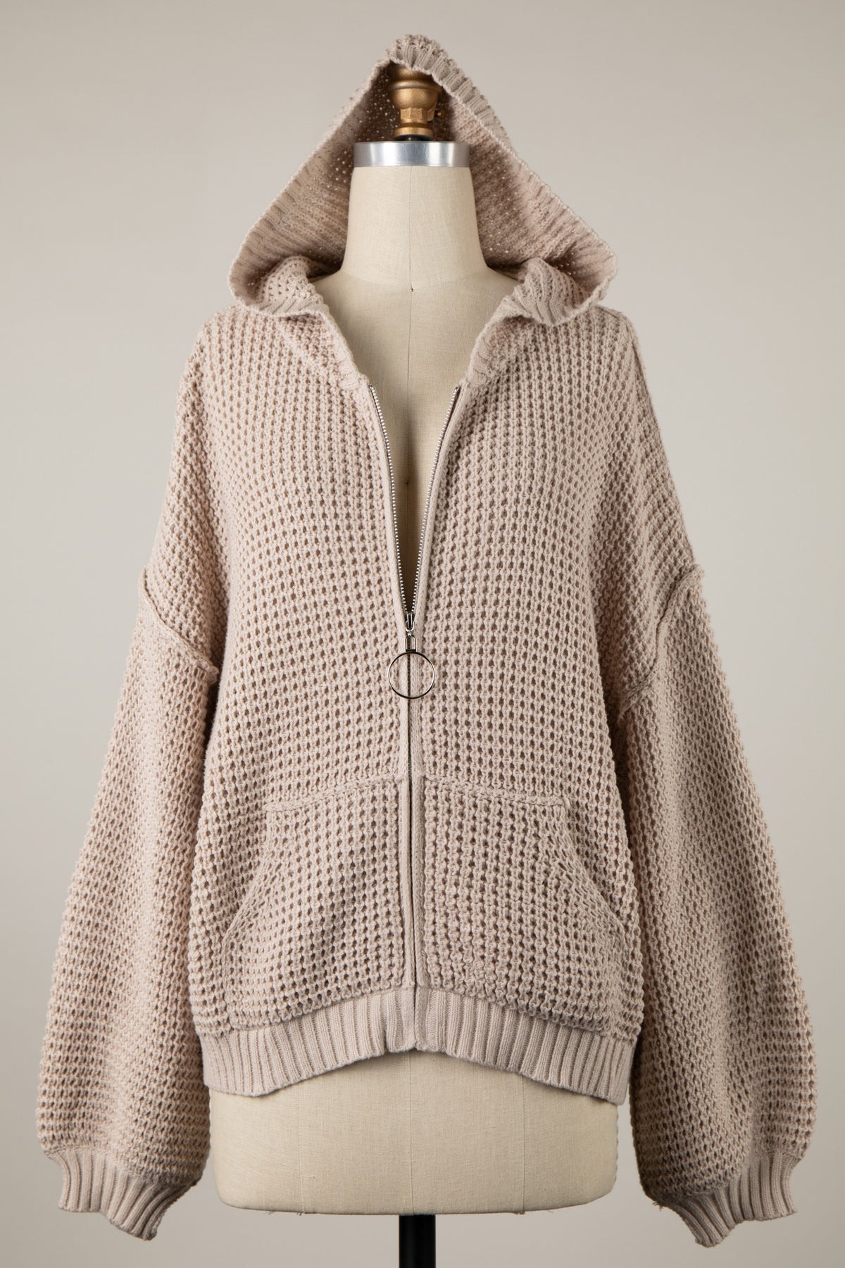 NAOMI HOODED CARDI
