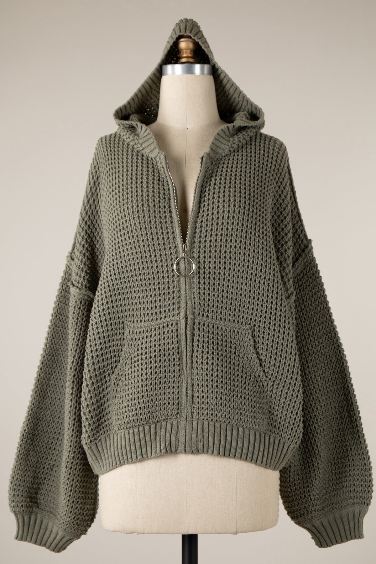 NAOMI HOODED CARDI