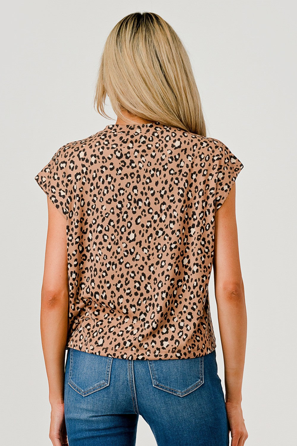 LEOPARD CROP TOP