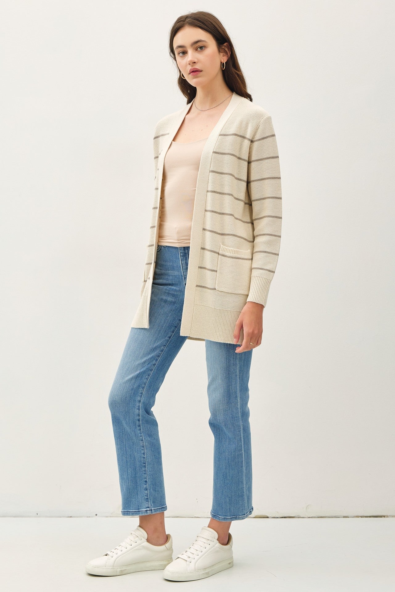KEIRA STRIPE CARDI